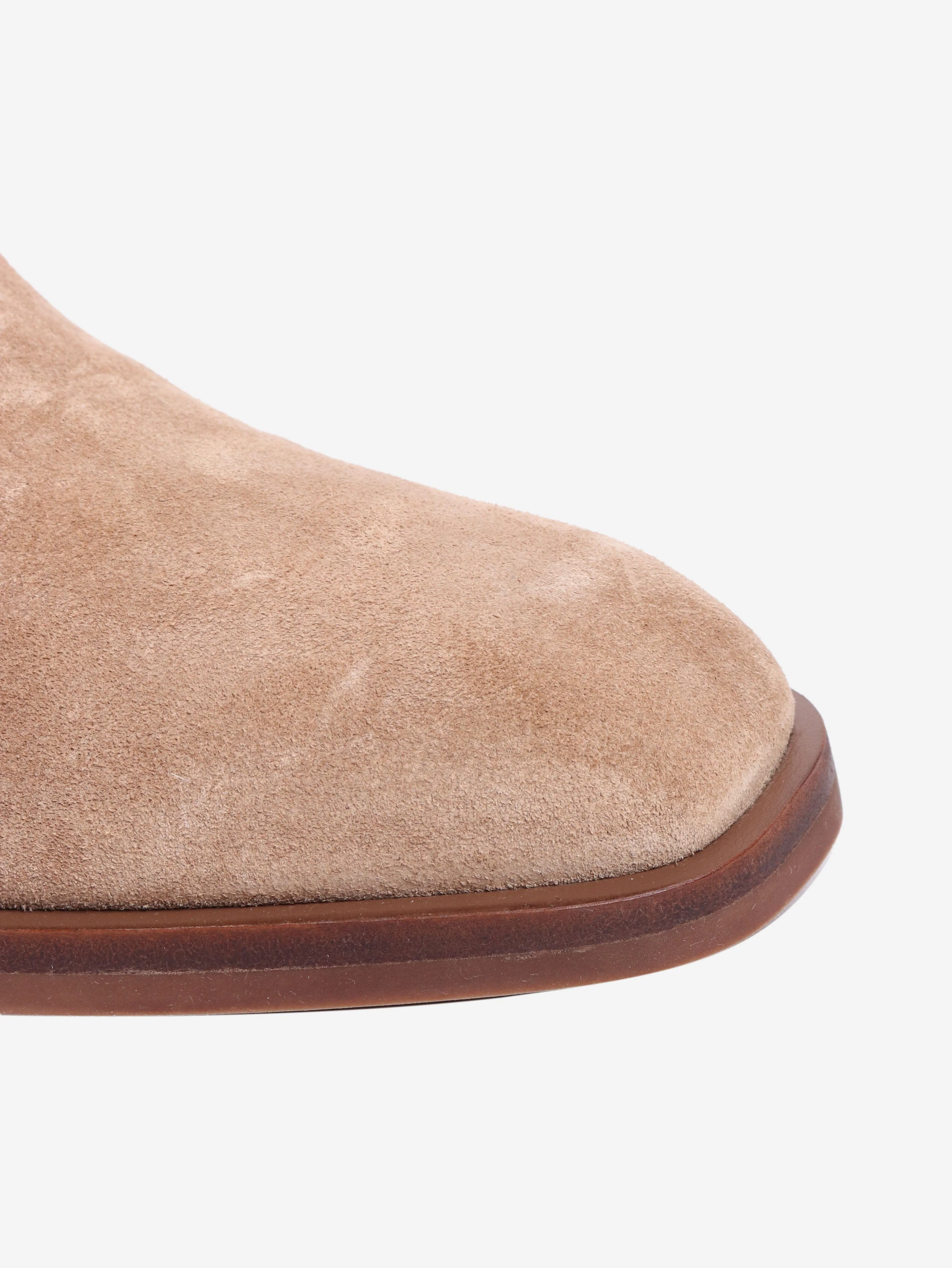 Neutral suede ankle boots - size EU 37 (UK 4) - Image 5