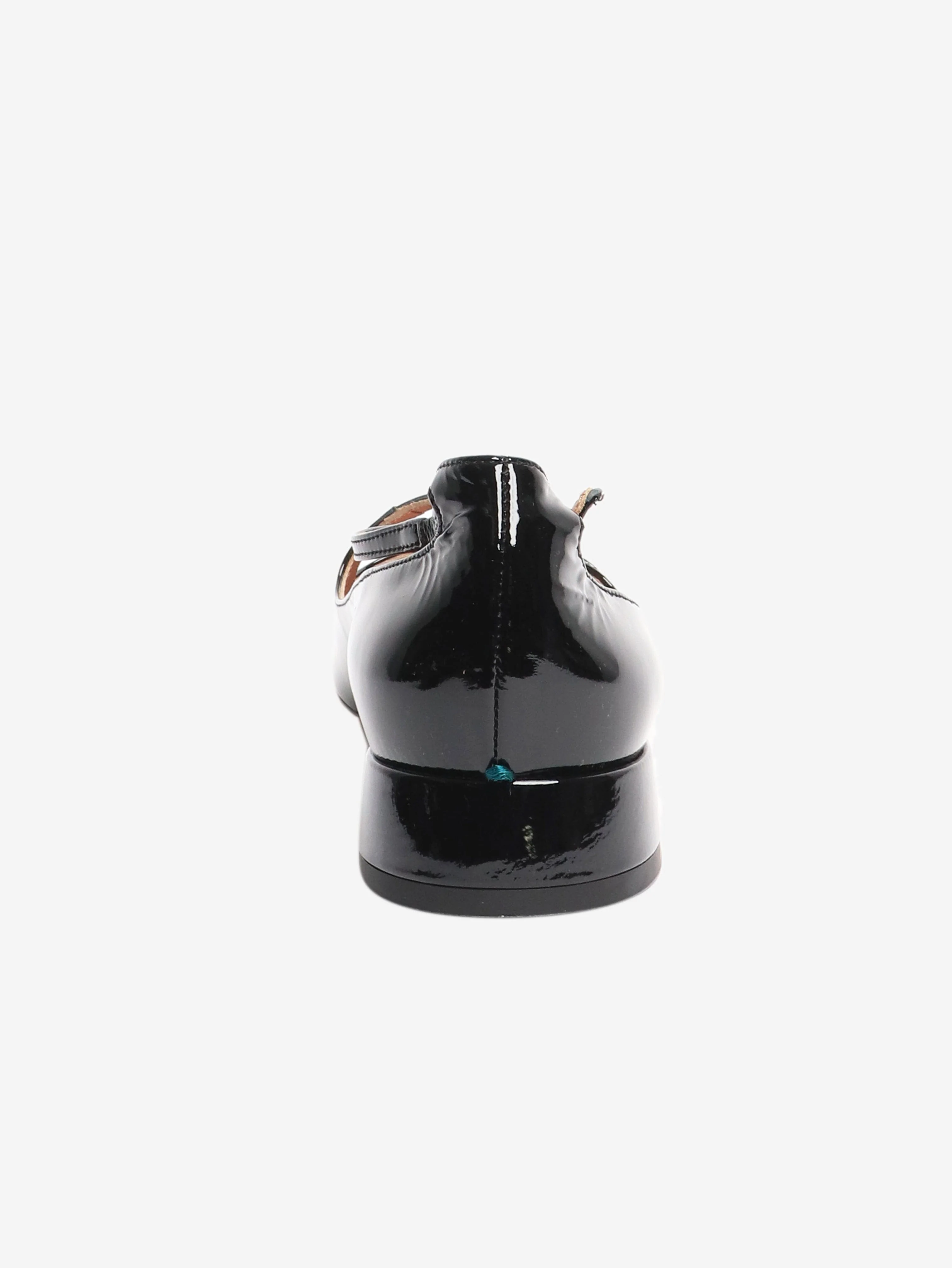 Black patent heeled shoes - size EU 40 - Image 3