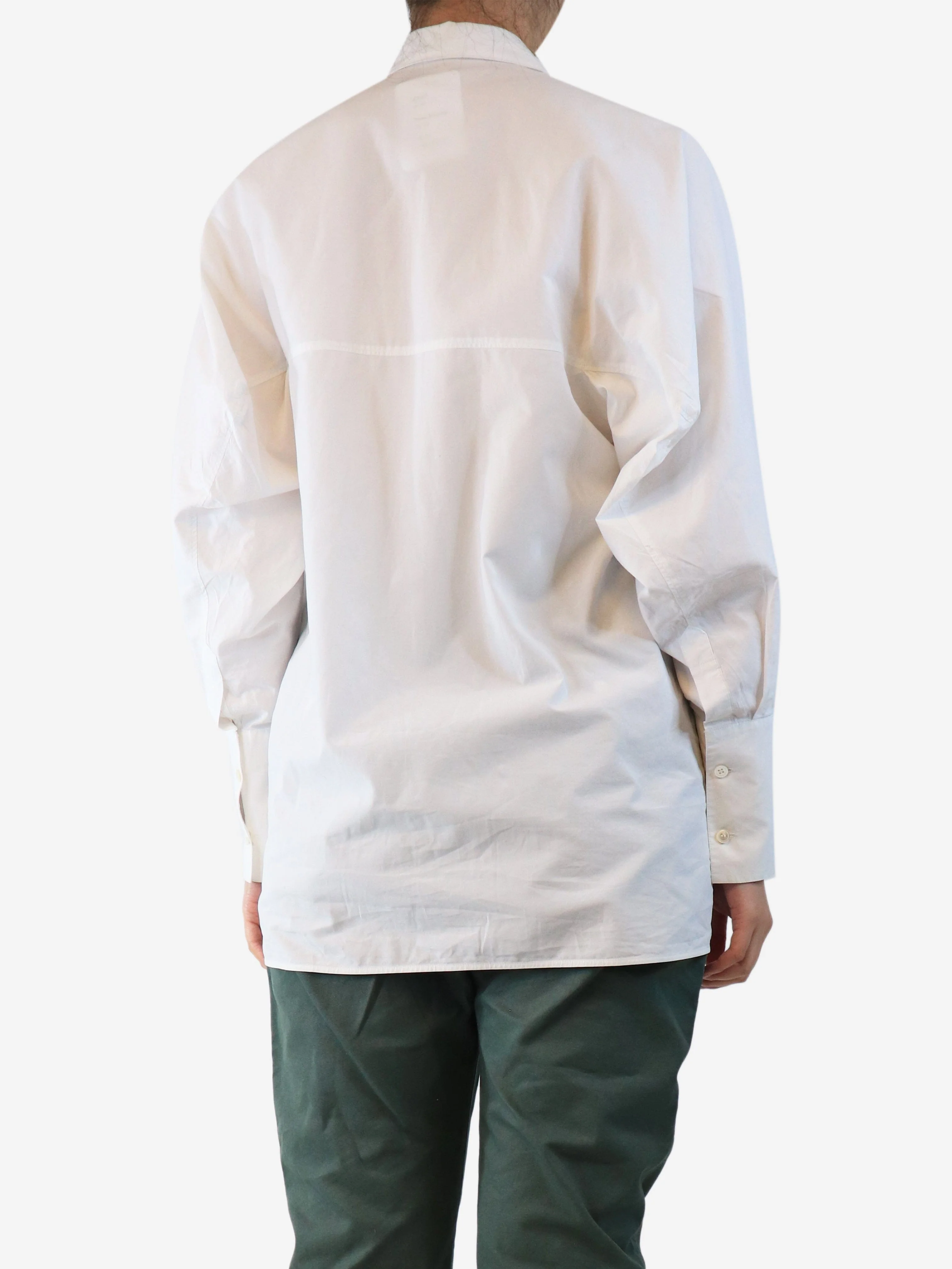 White crisp shirt - size UK 10 - Image 2