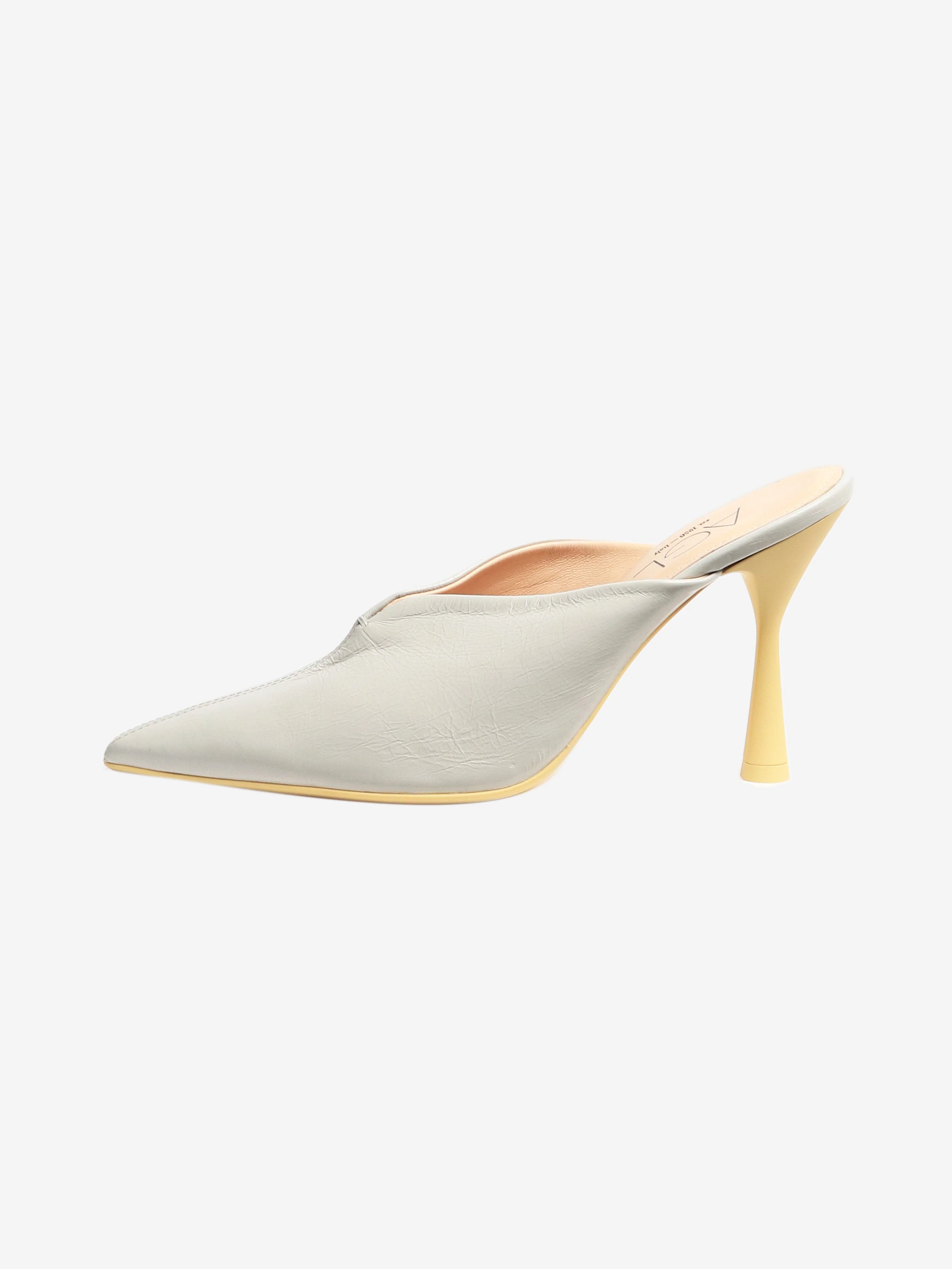 Grey mules - size EU 39 (UK 6)