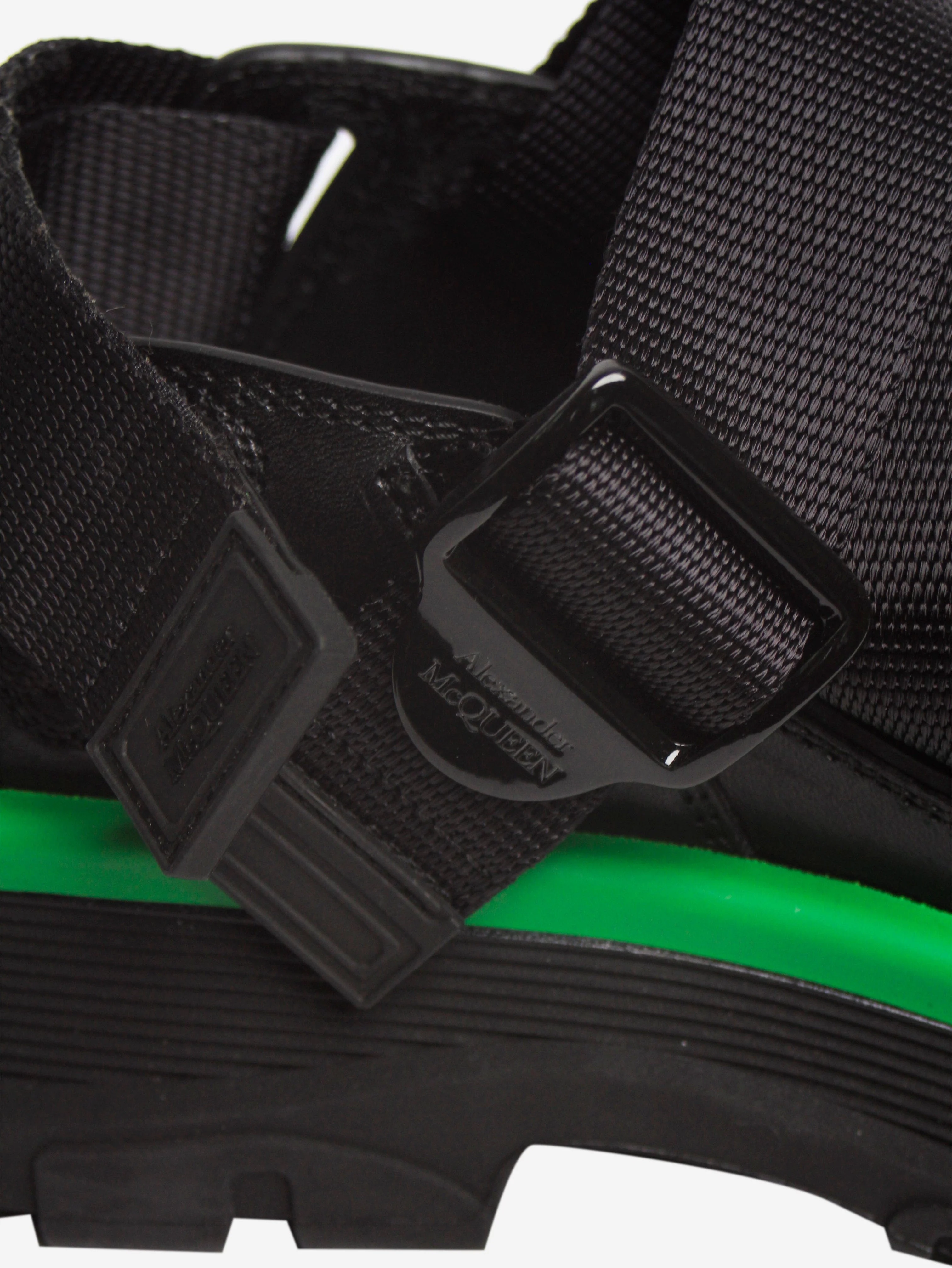 Black and green platform sandals - size EU 40 - Image 4