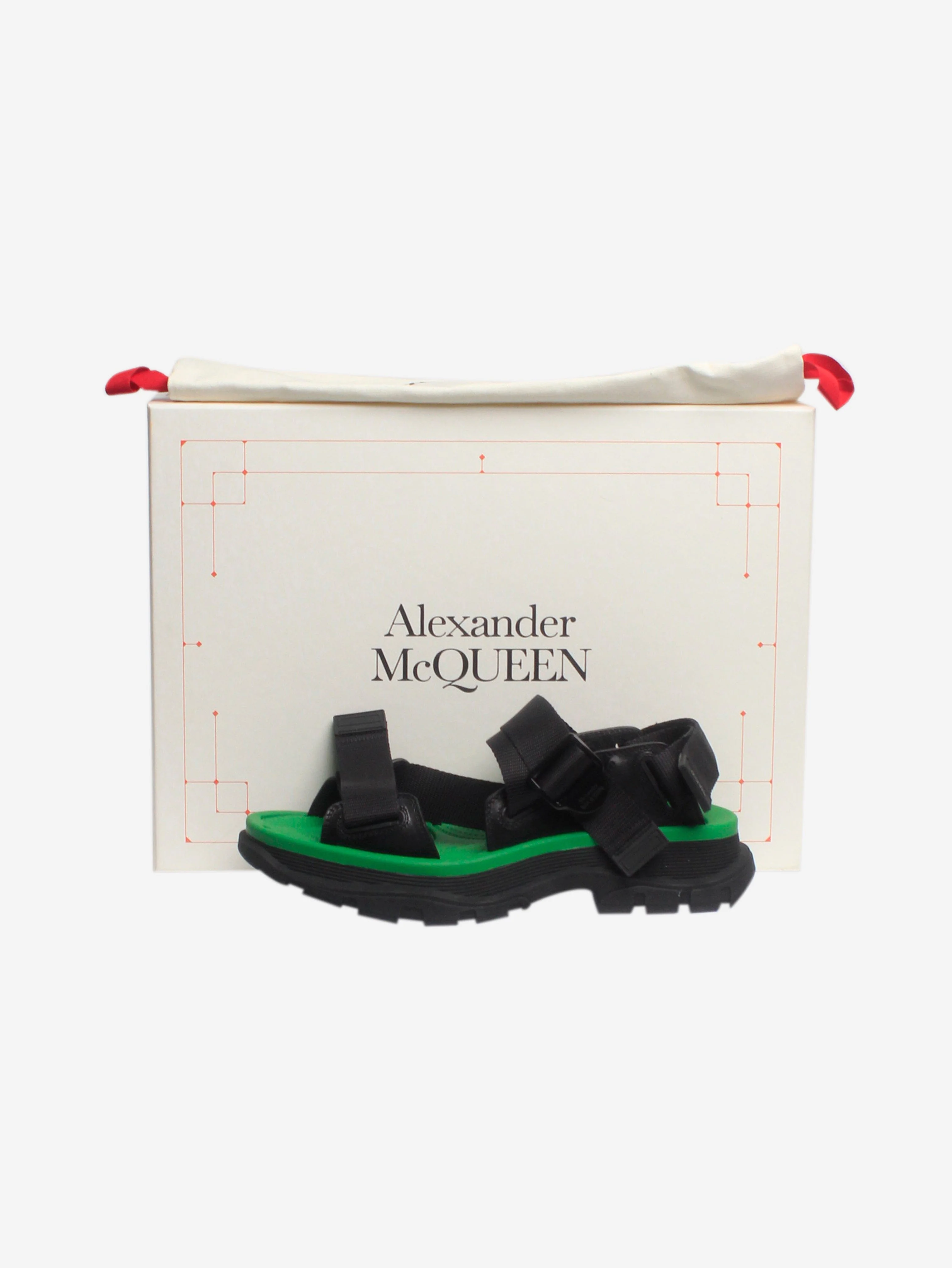 Black and green platform sandals - size EU 40 - Image 8