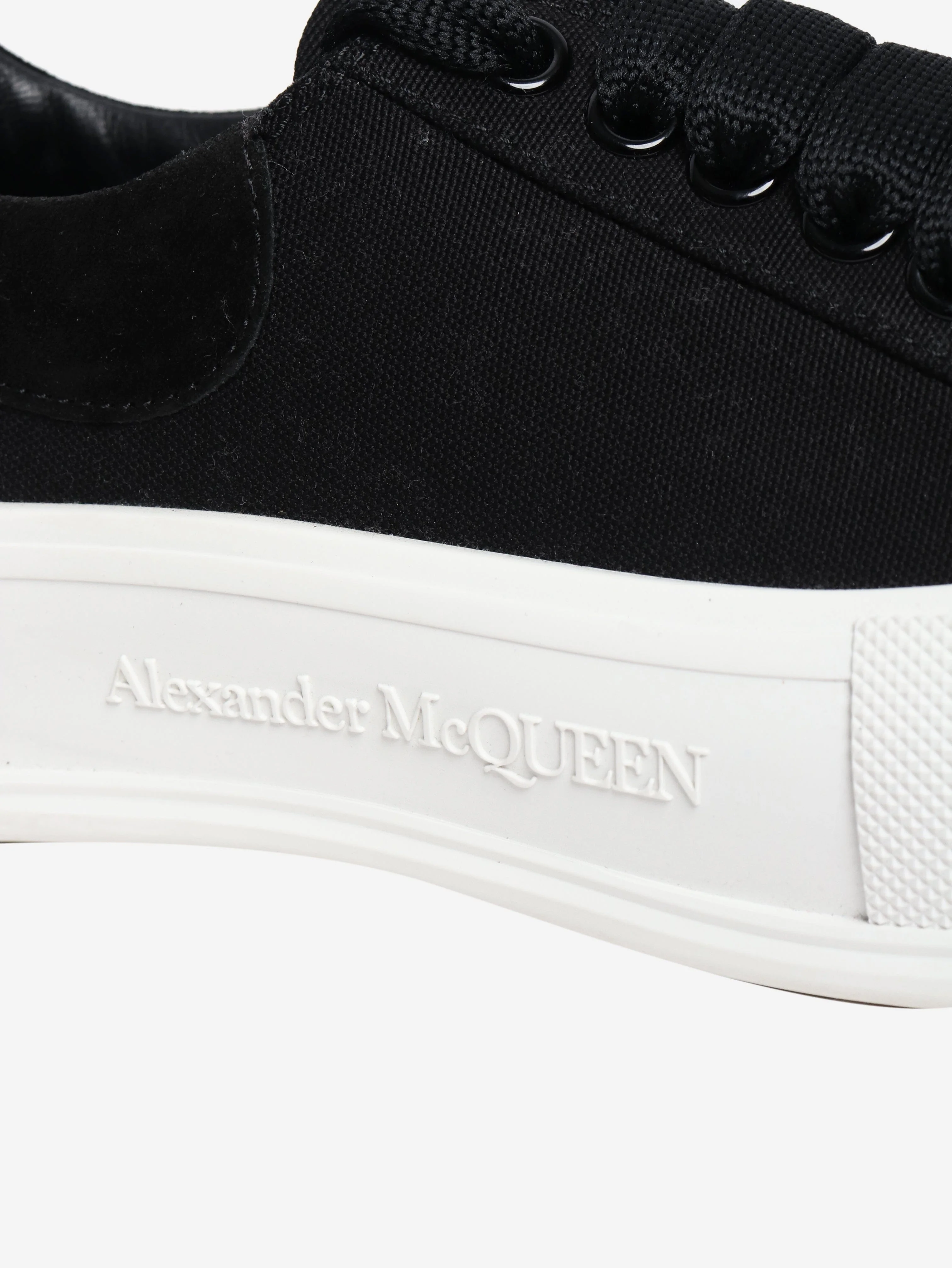 Black canvas sneakers - size EU 41 (UK 8) - Image 4
