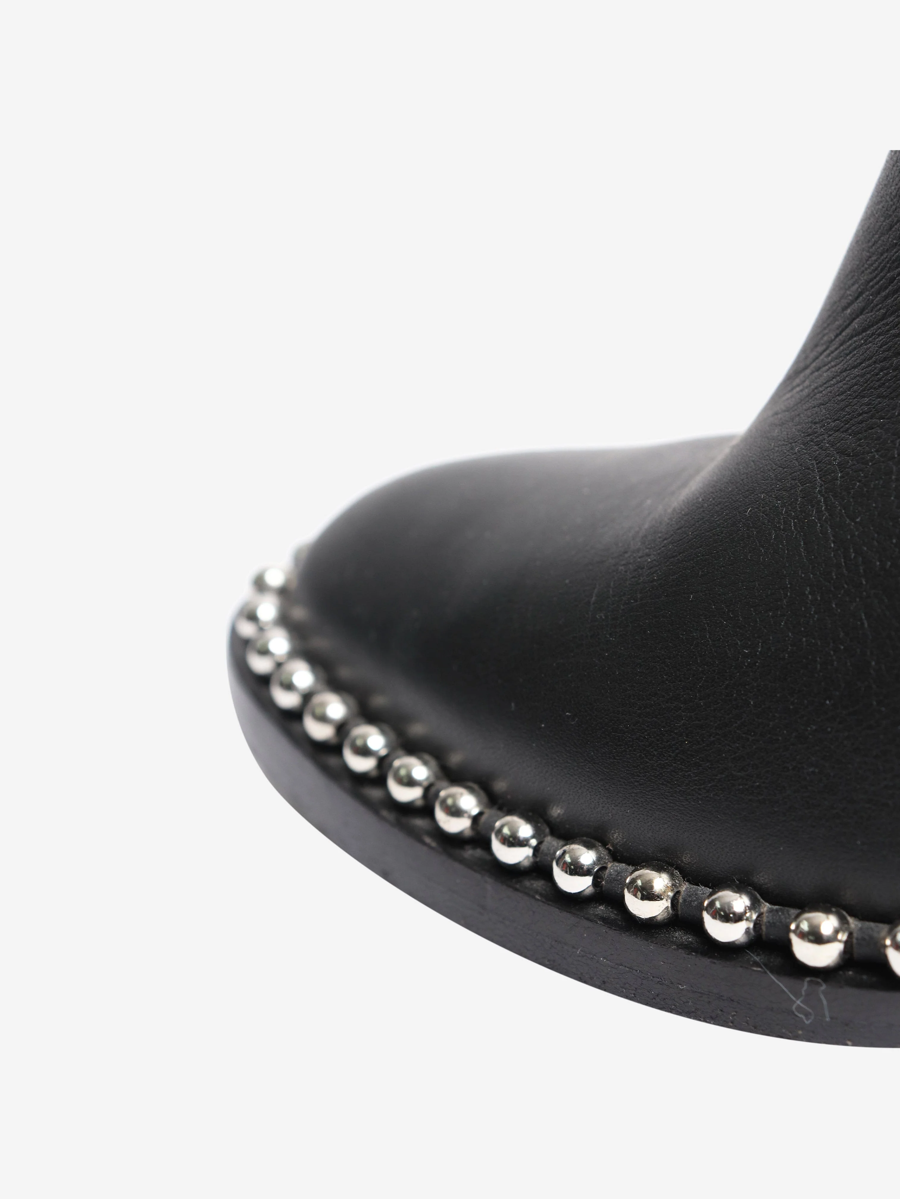 Black studded ankle boots - size EU 36.5 (UK 3.5) - Image 4