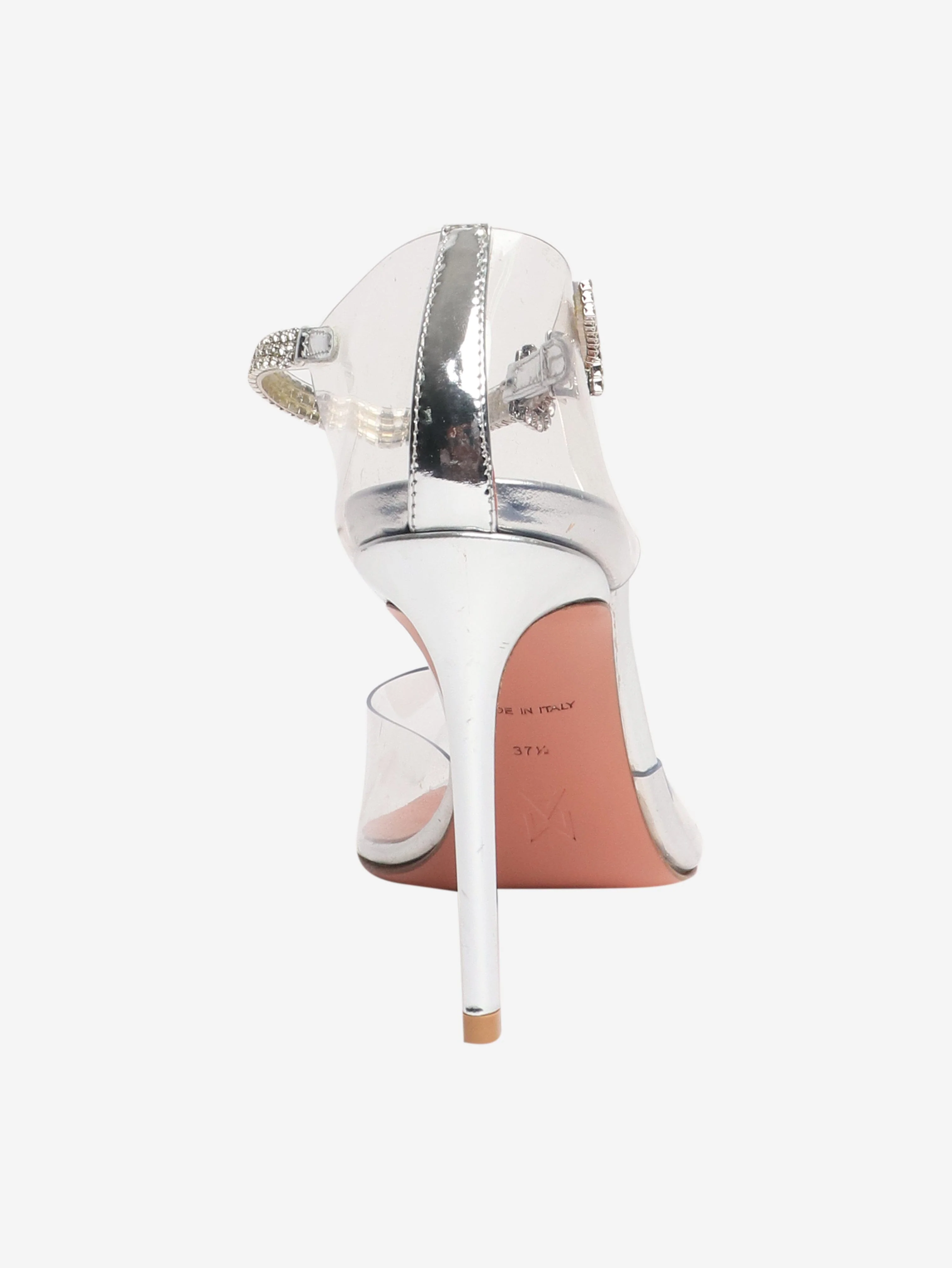 Clear Ursina crystal-embellished PVC courts - size EU 37.5 - Image 3