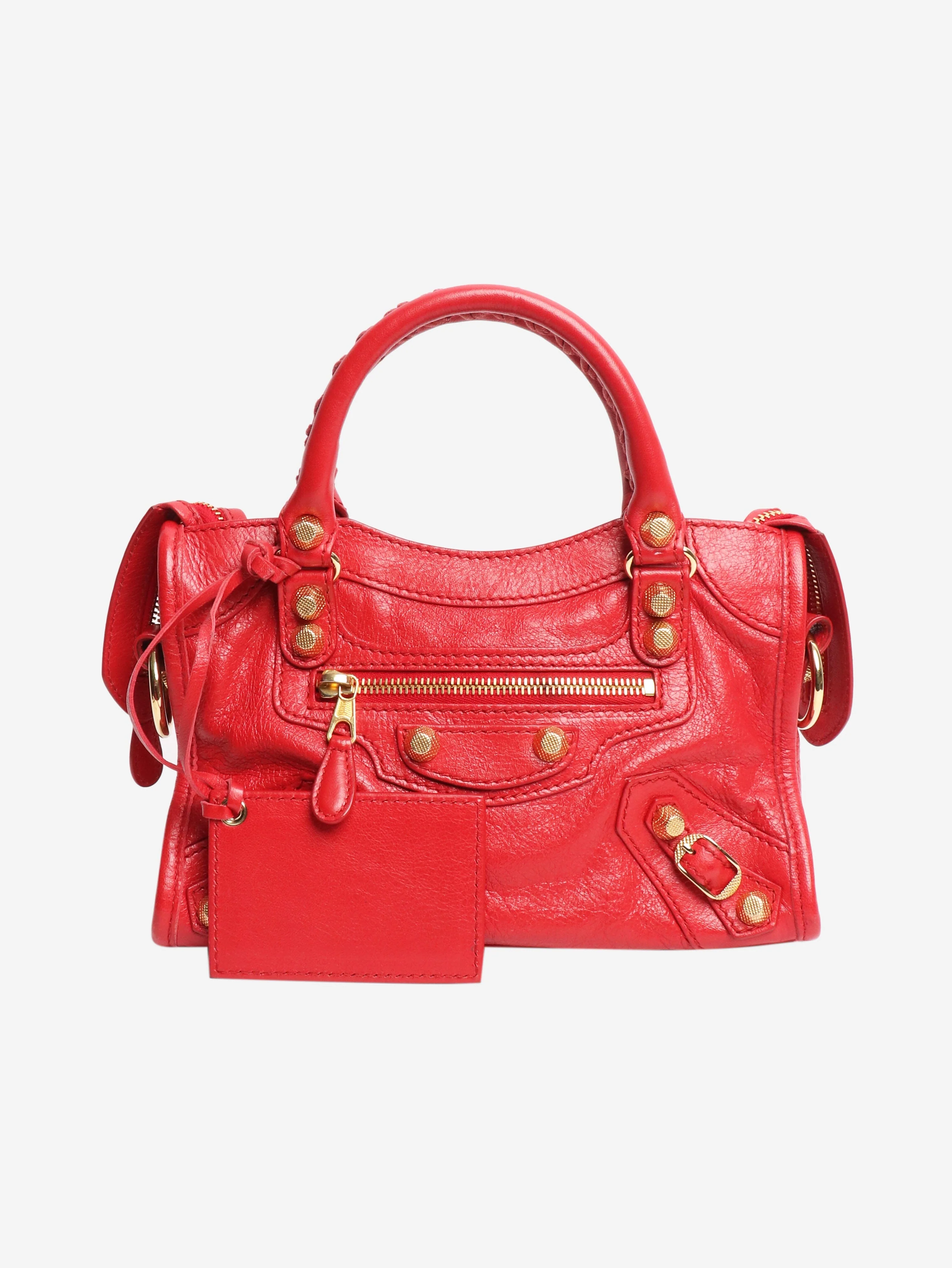 Balenciaga Red City bag