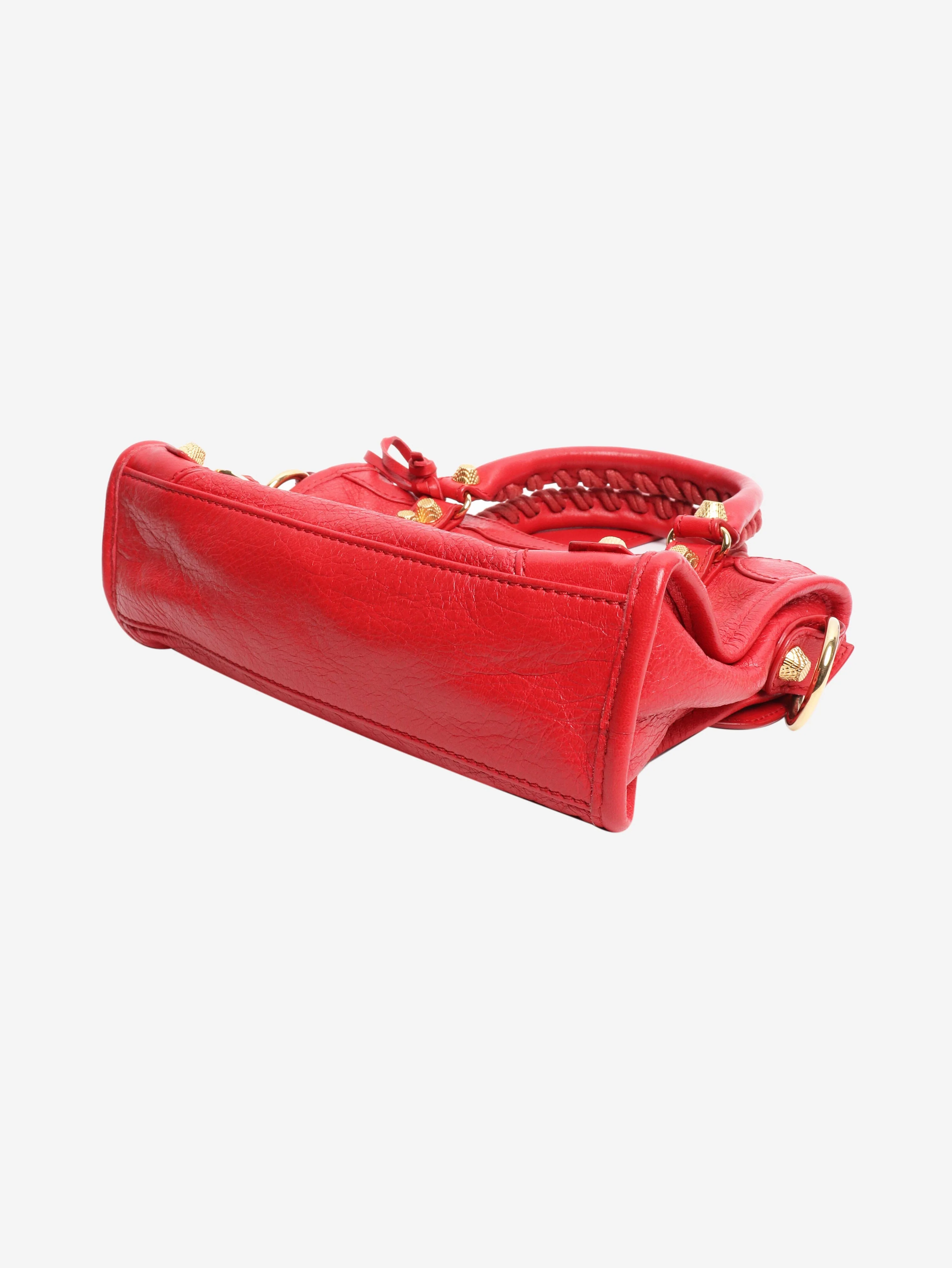 Balenciaga Red City bag - Image 5