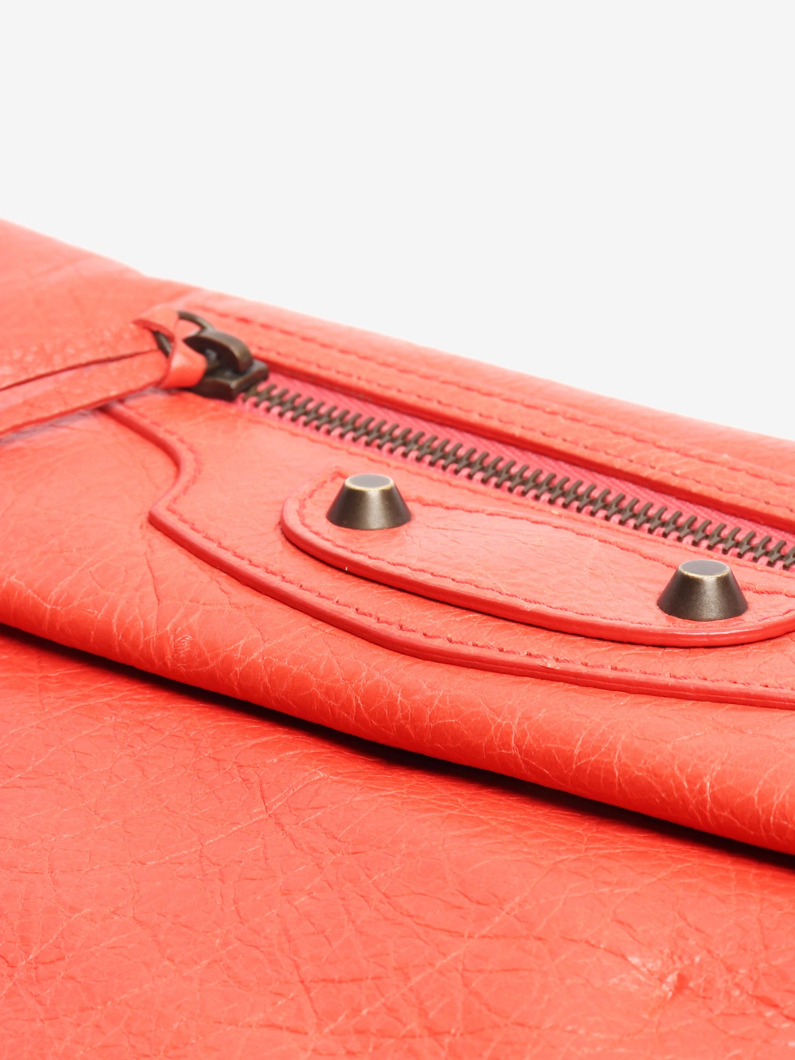 Balenciaga Red city pouch - Image 3