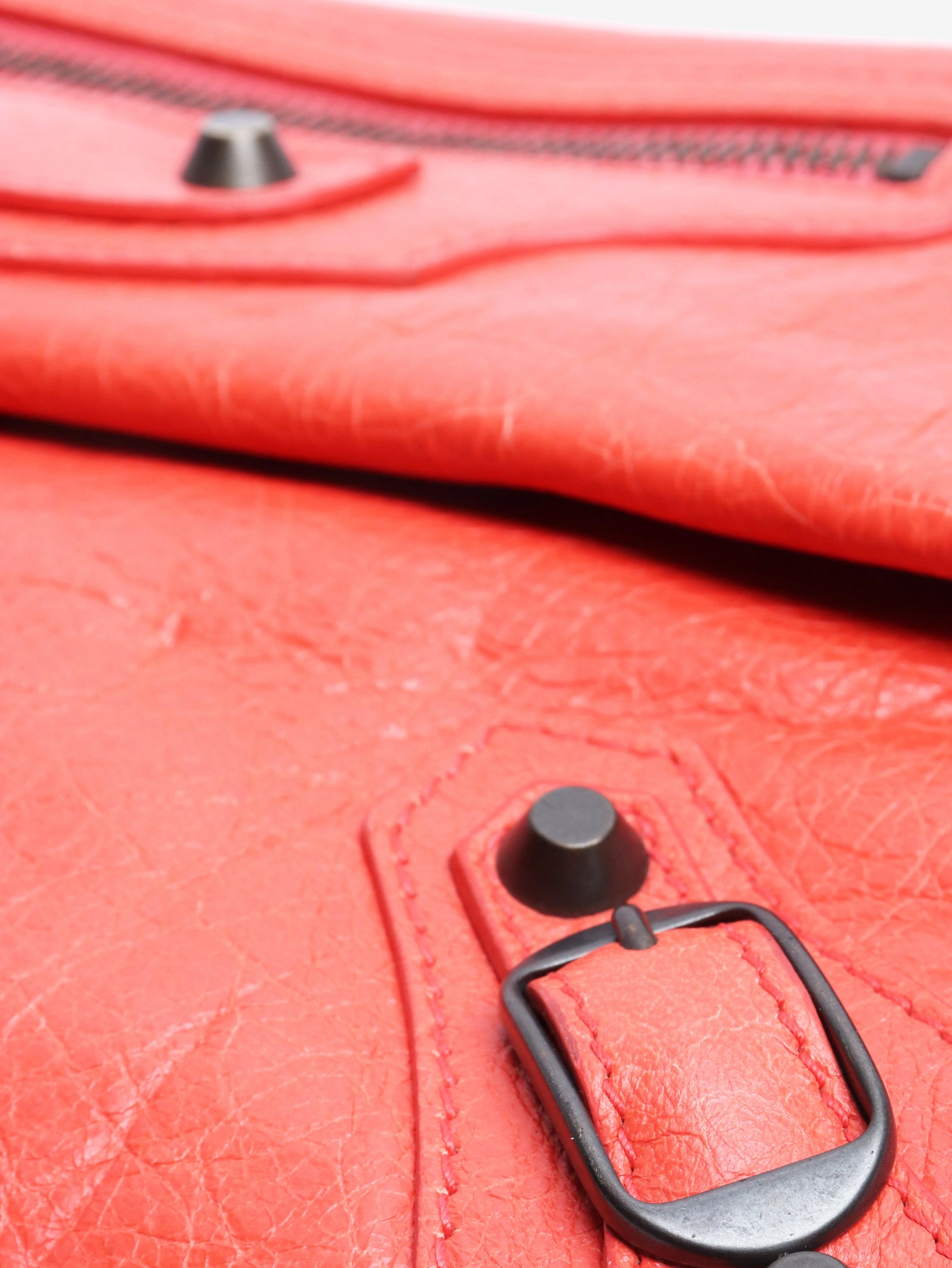 Balenciaga Red city pouch - Image 4
