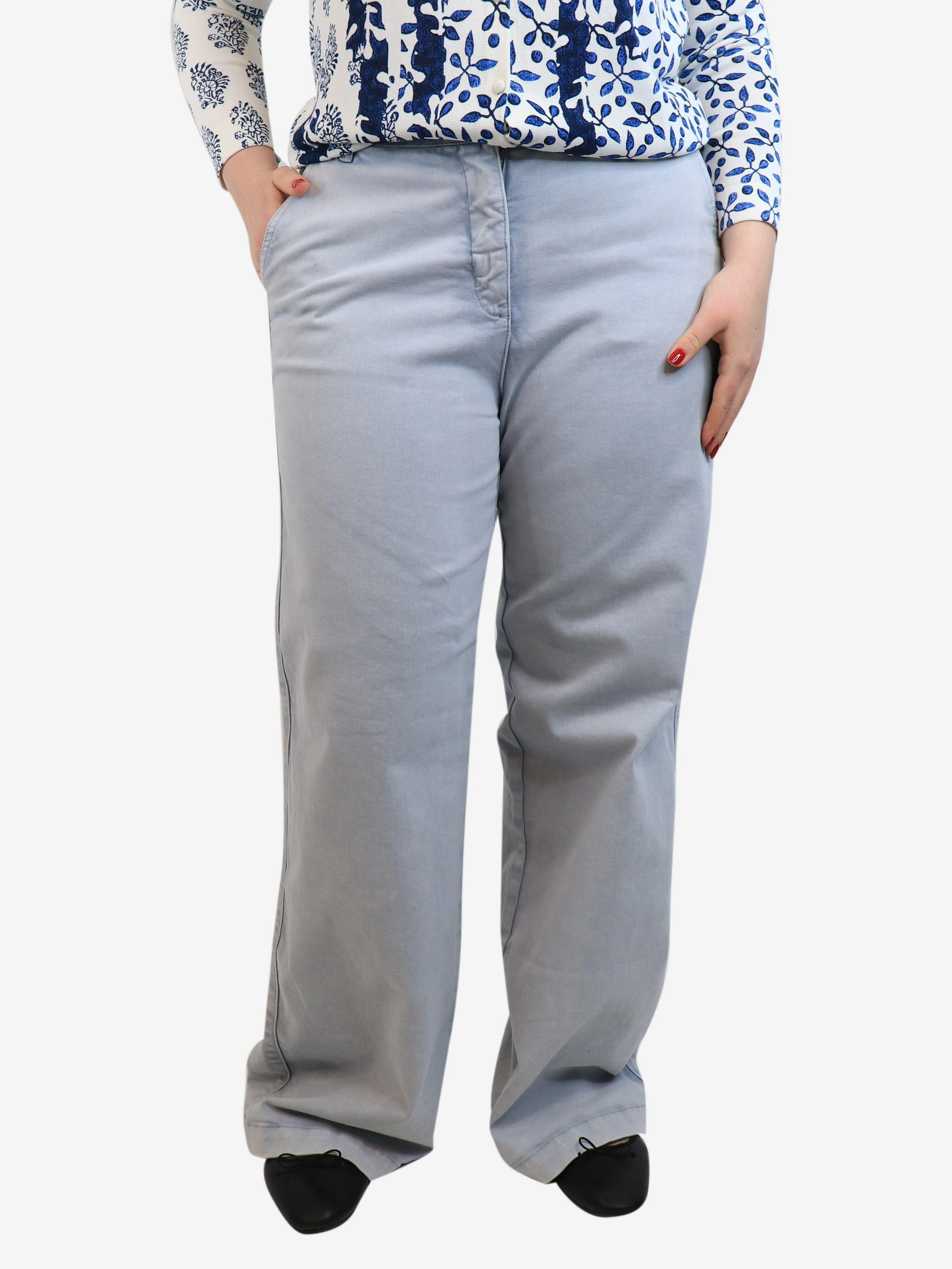 Blue Rose trousers - size L