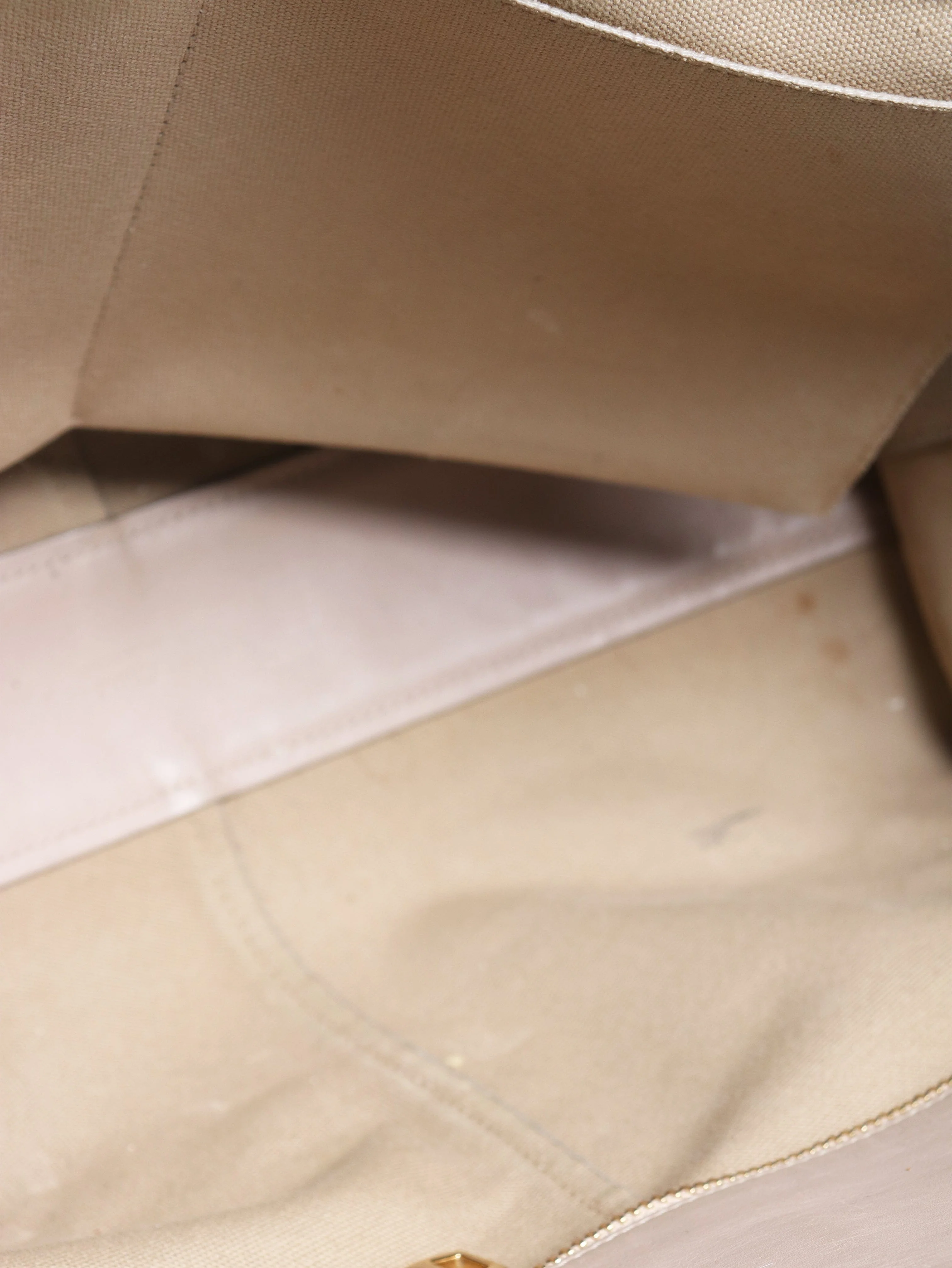 Beige Cate leather satchel bag - Image 8