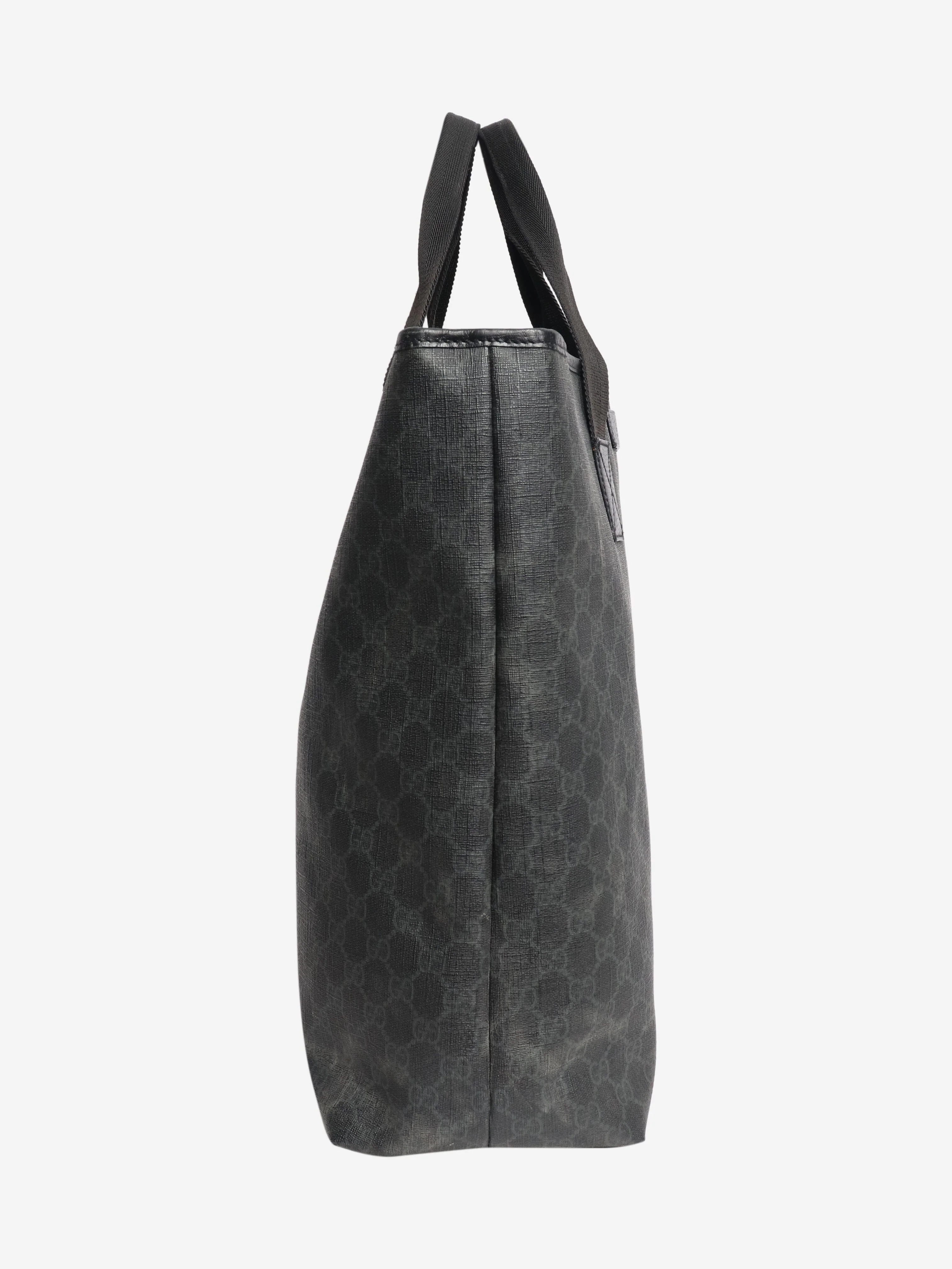 Black GG Supreme tote bag - Image 3