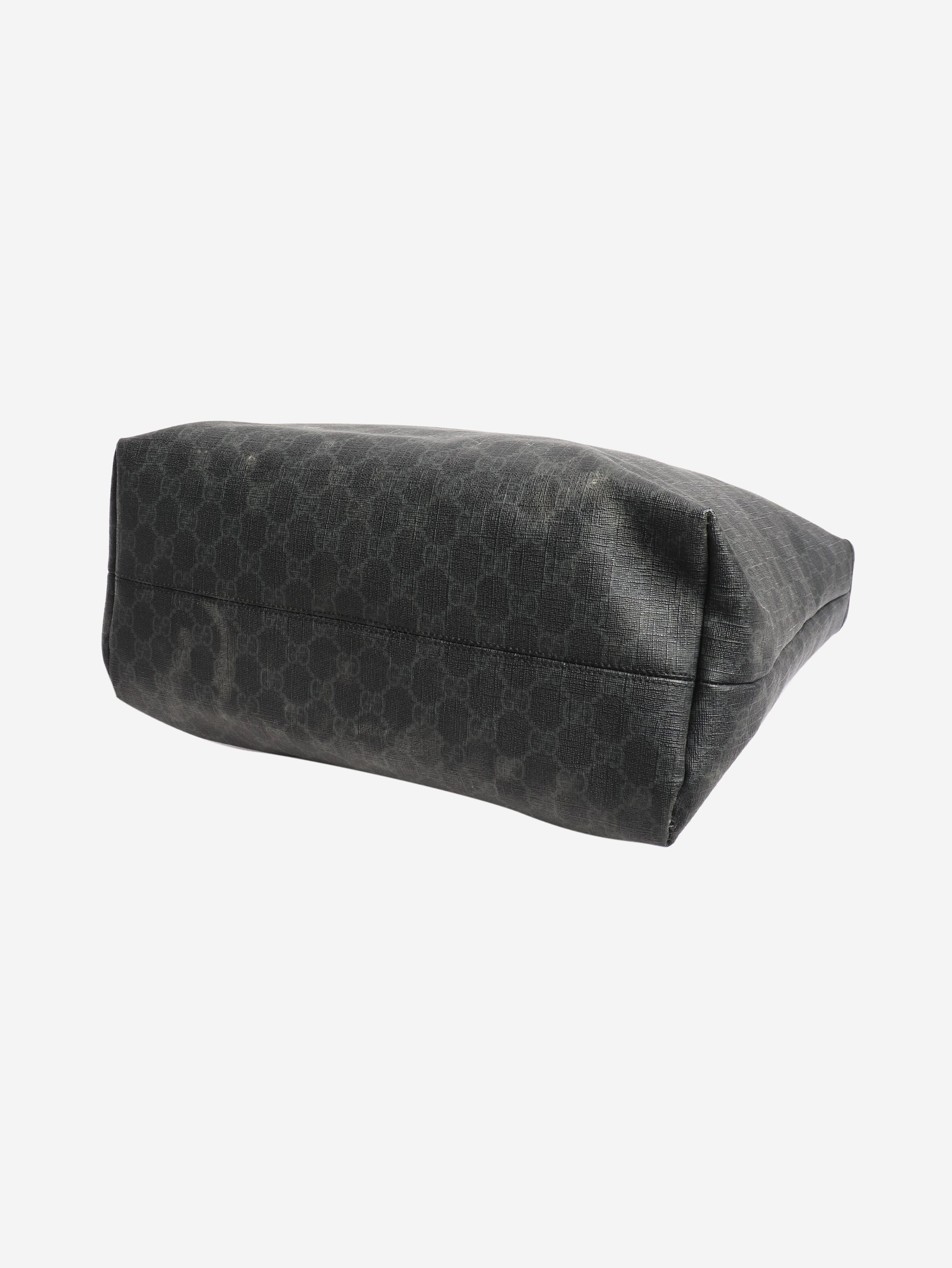 Black GG Supreme tote bag - Image 5