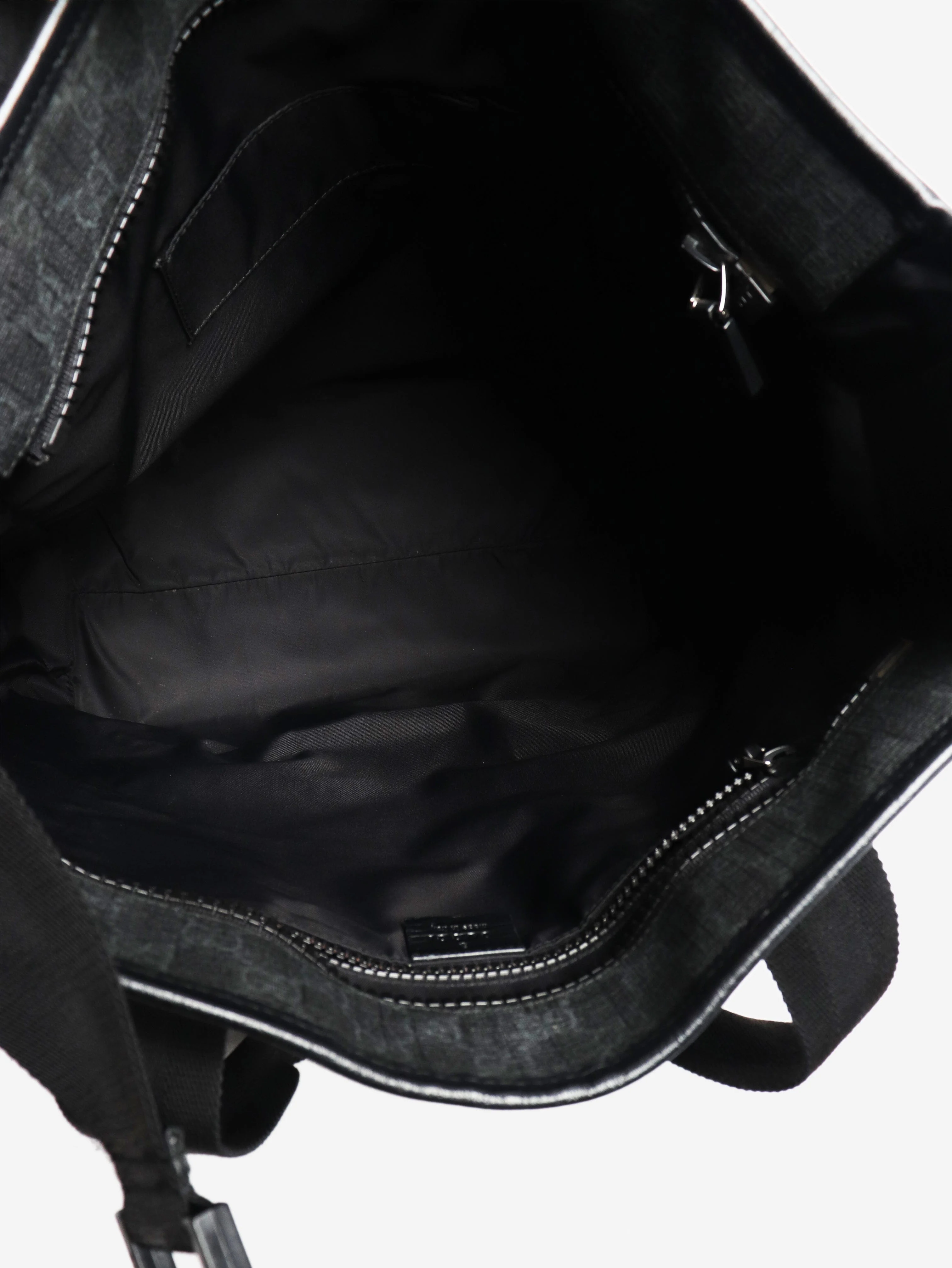 Black GG Supreme tote bag - Image 7