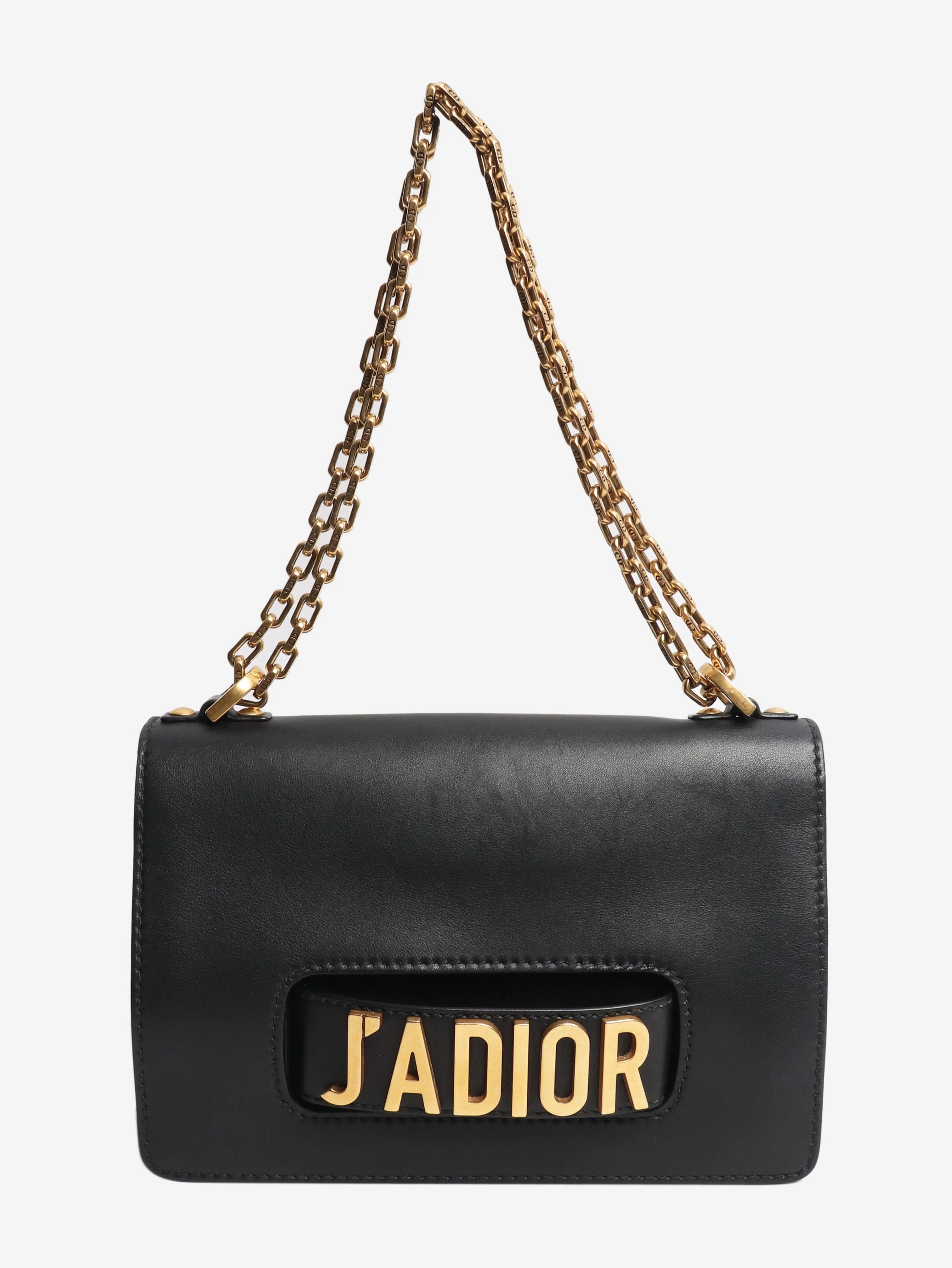 Black J'Adior flap bag - Image 2