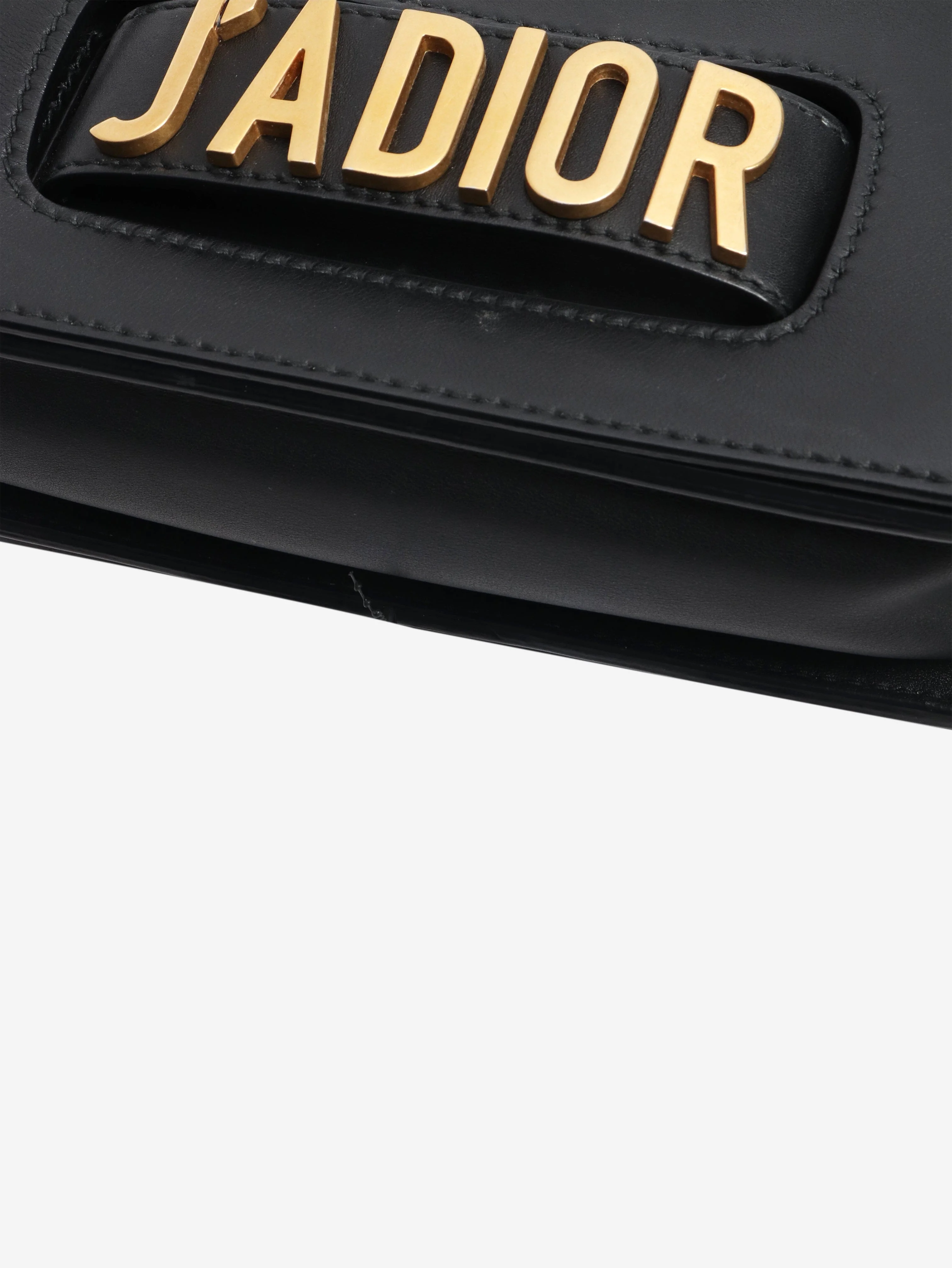 Black J'Adior flap bag - Image 4