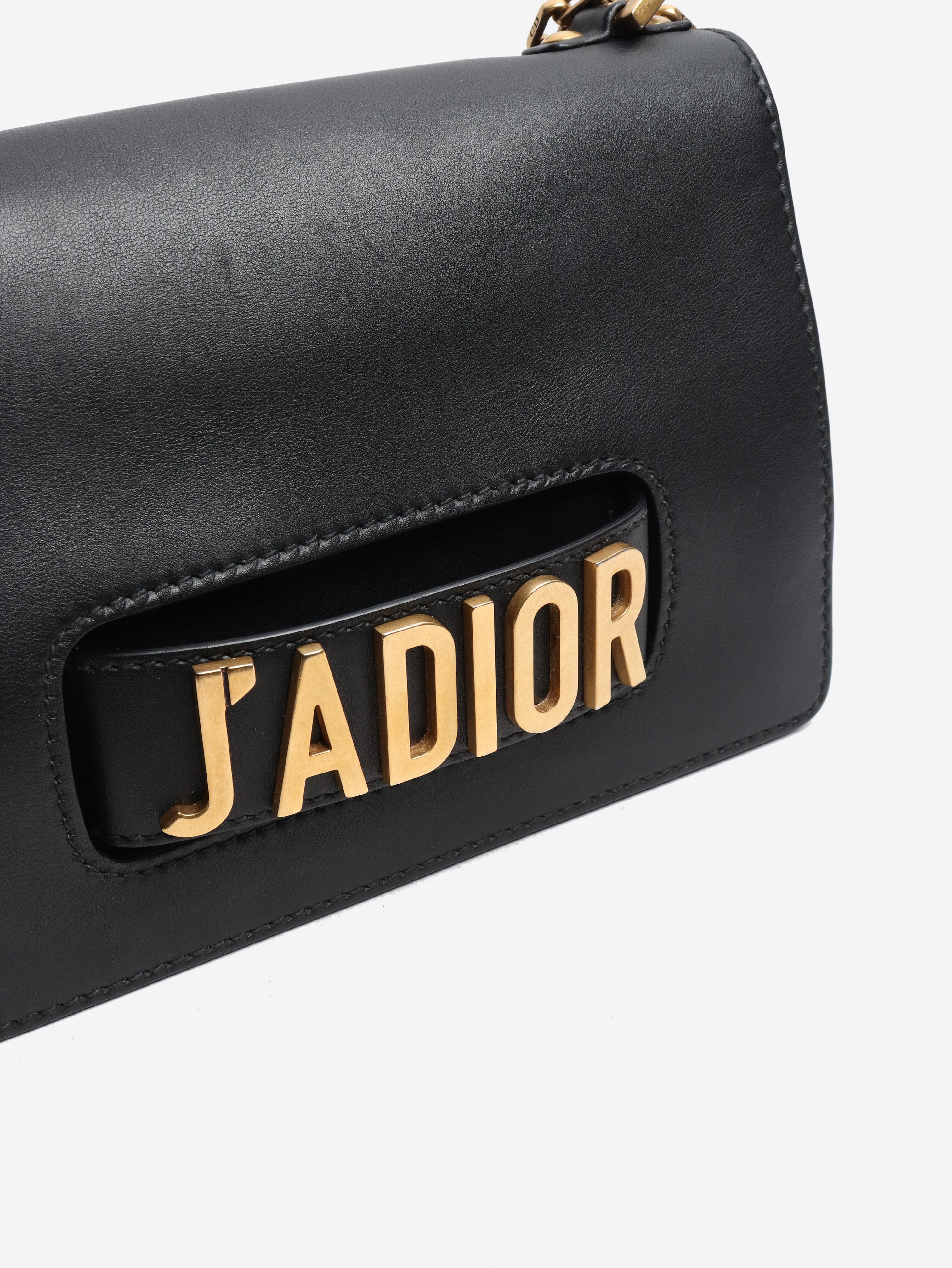 Black J'Adior flap bag - Image 5