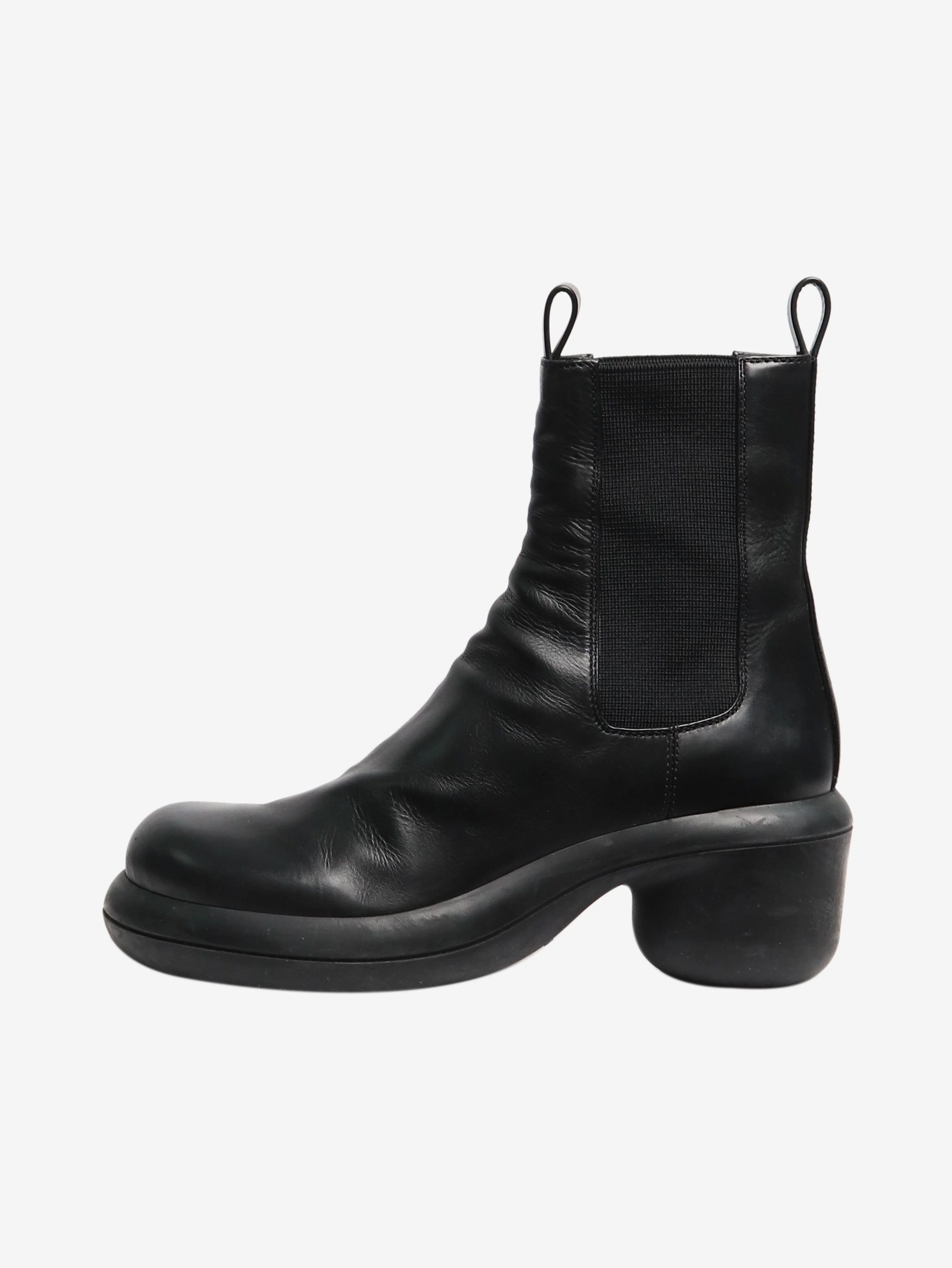 Black leather chelsea boots - EU 39.5