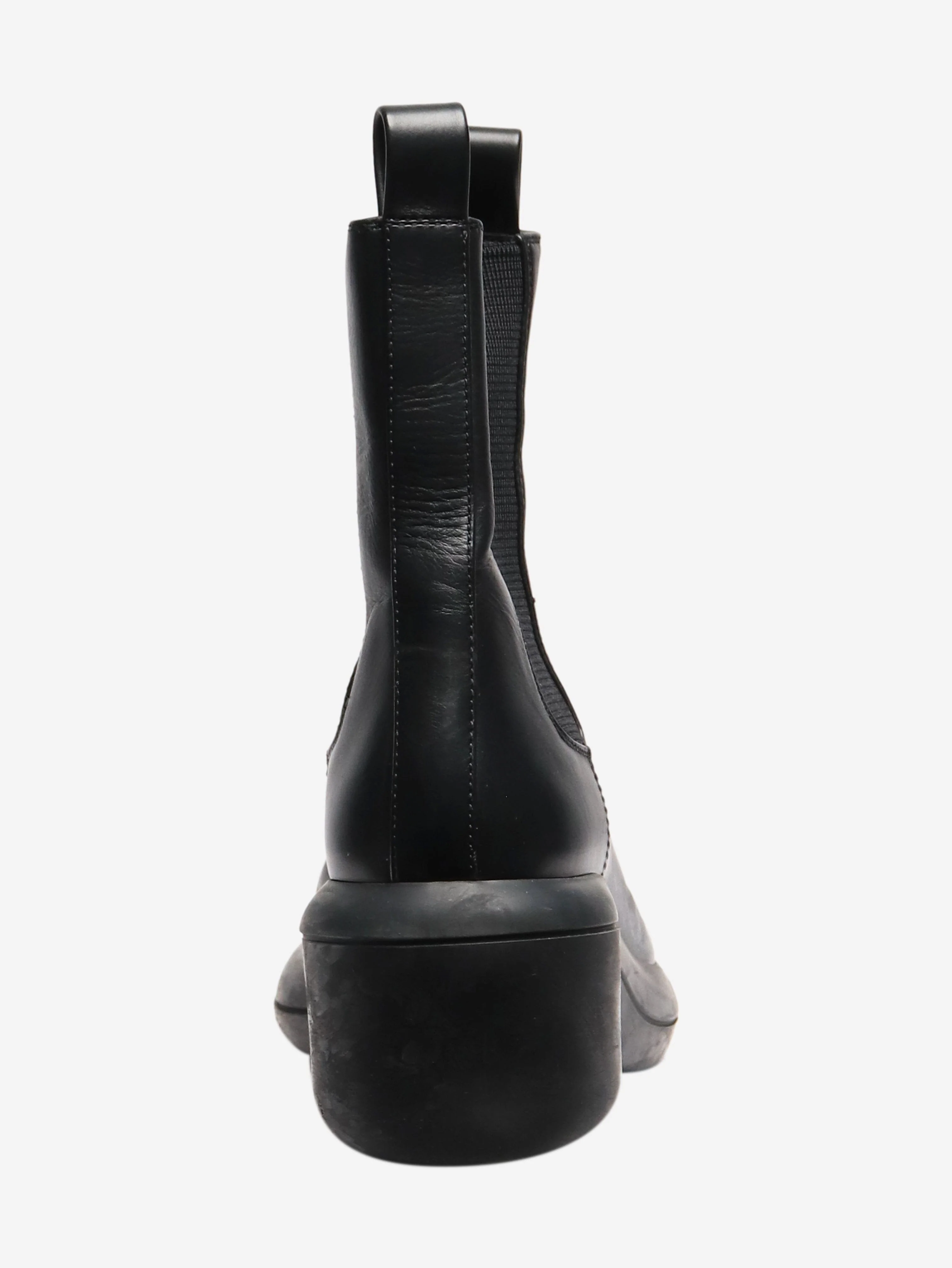 Black leather chelsea boots - EU 39.5 - Image 3