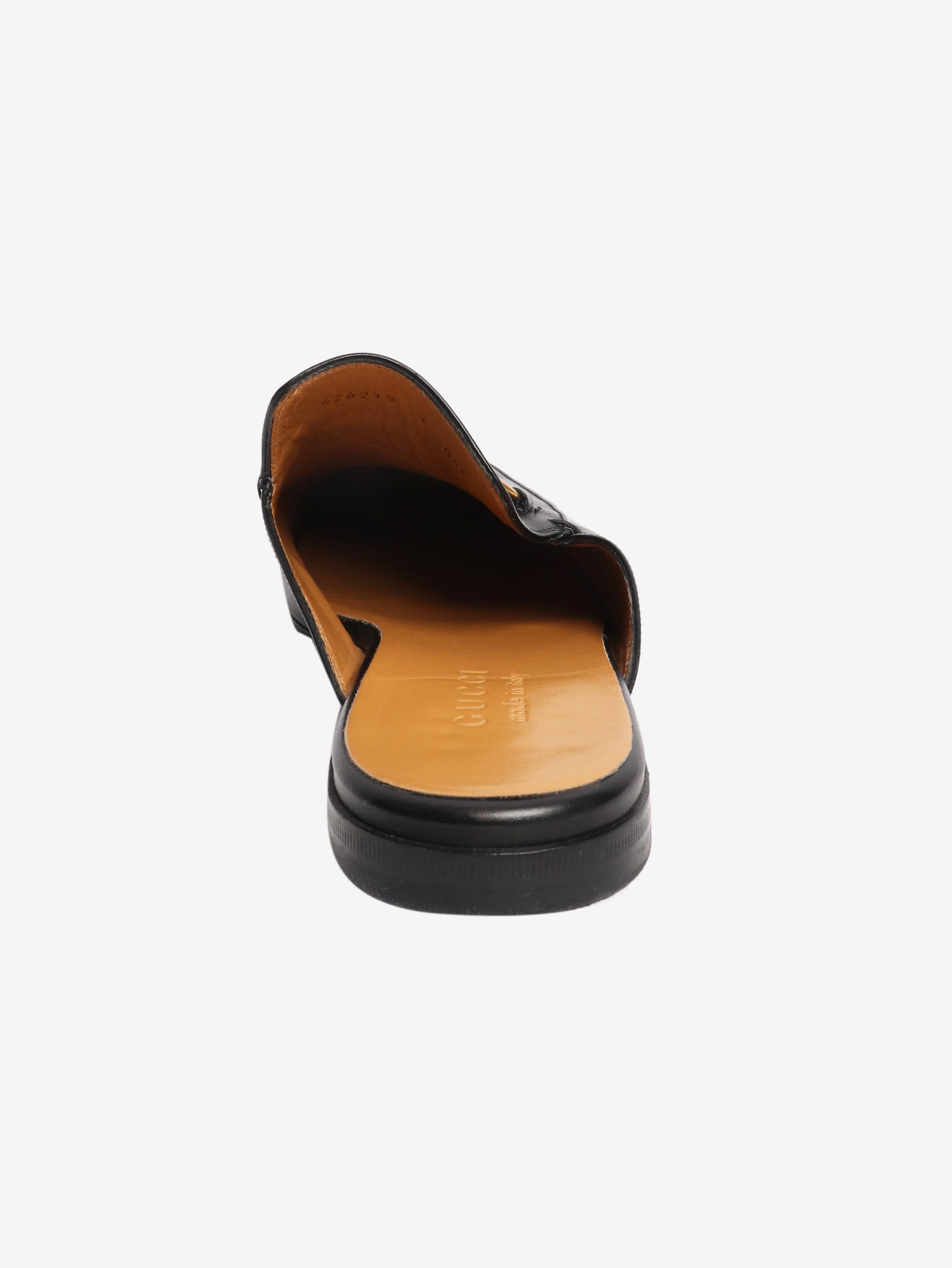 Black leather horsebit mules - EU 45 - Image 3