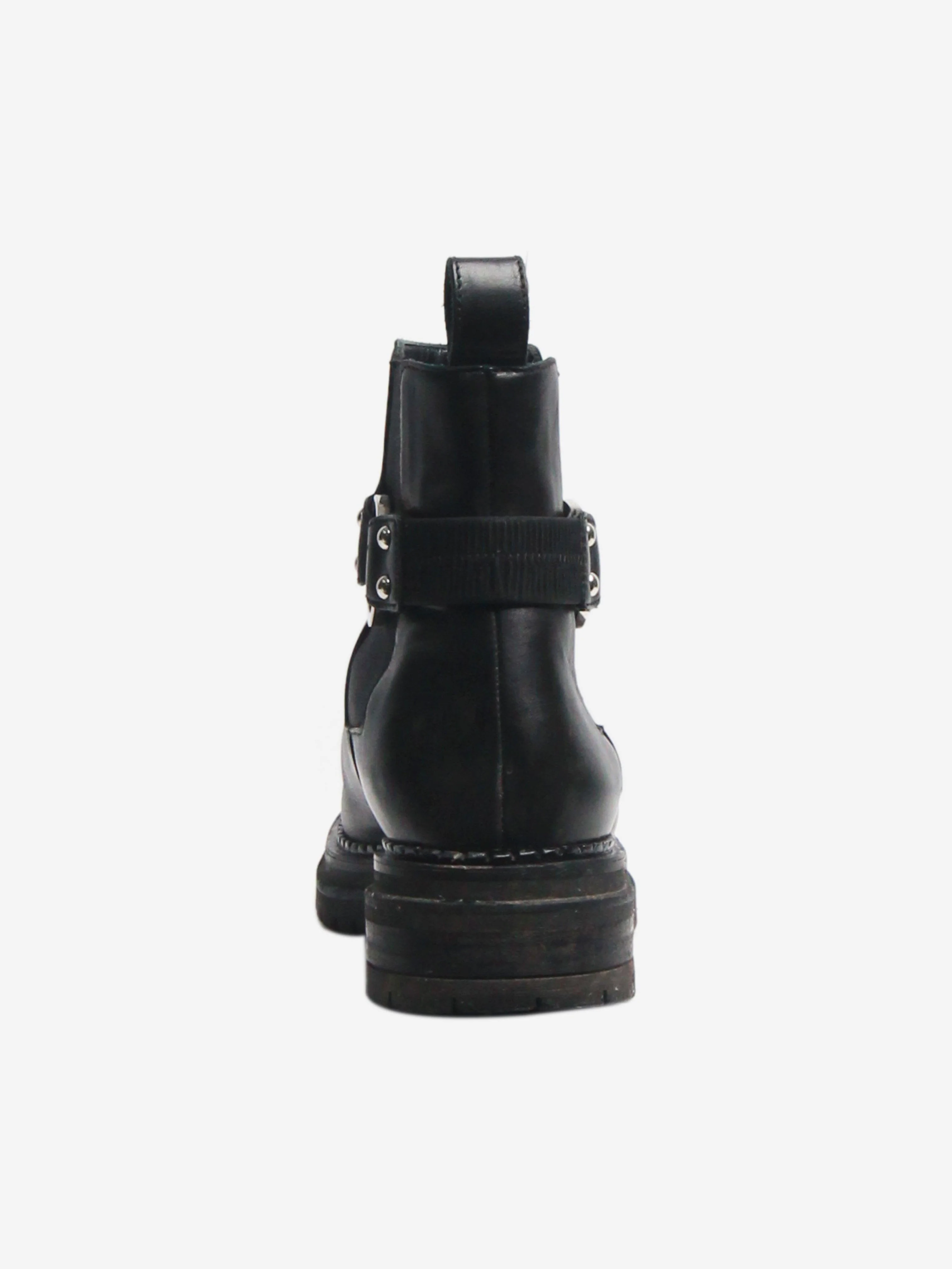 Black Motor chelsea boots - size EU 38 - Image 3