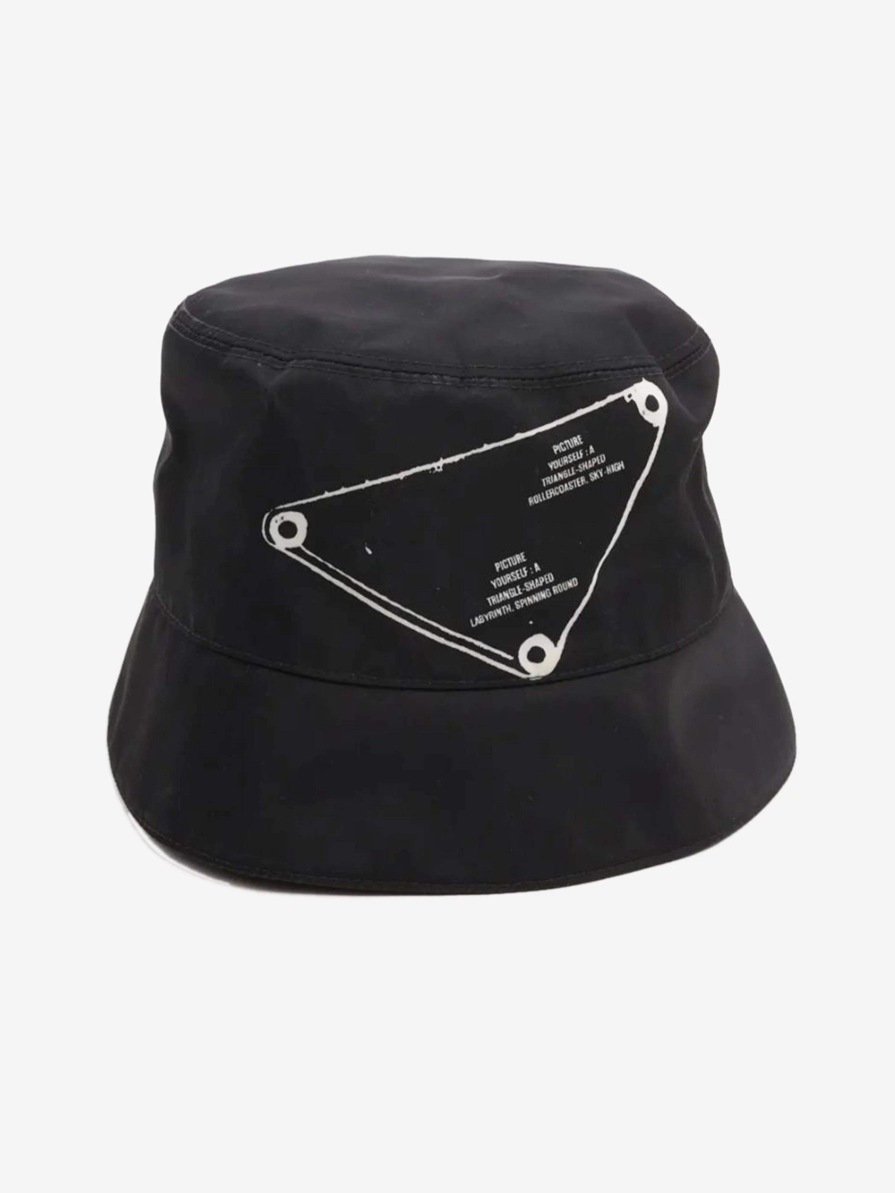 Black Re-Nylon bucket hat - size M - Image 3