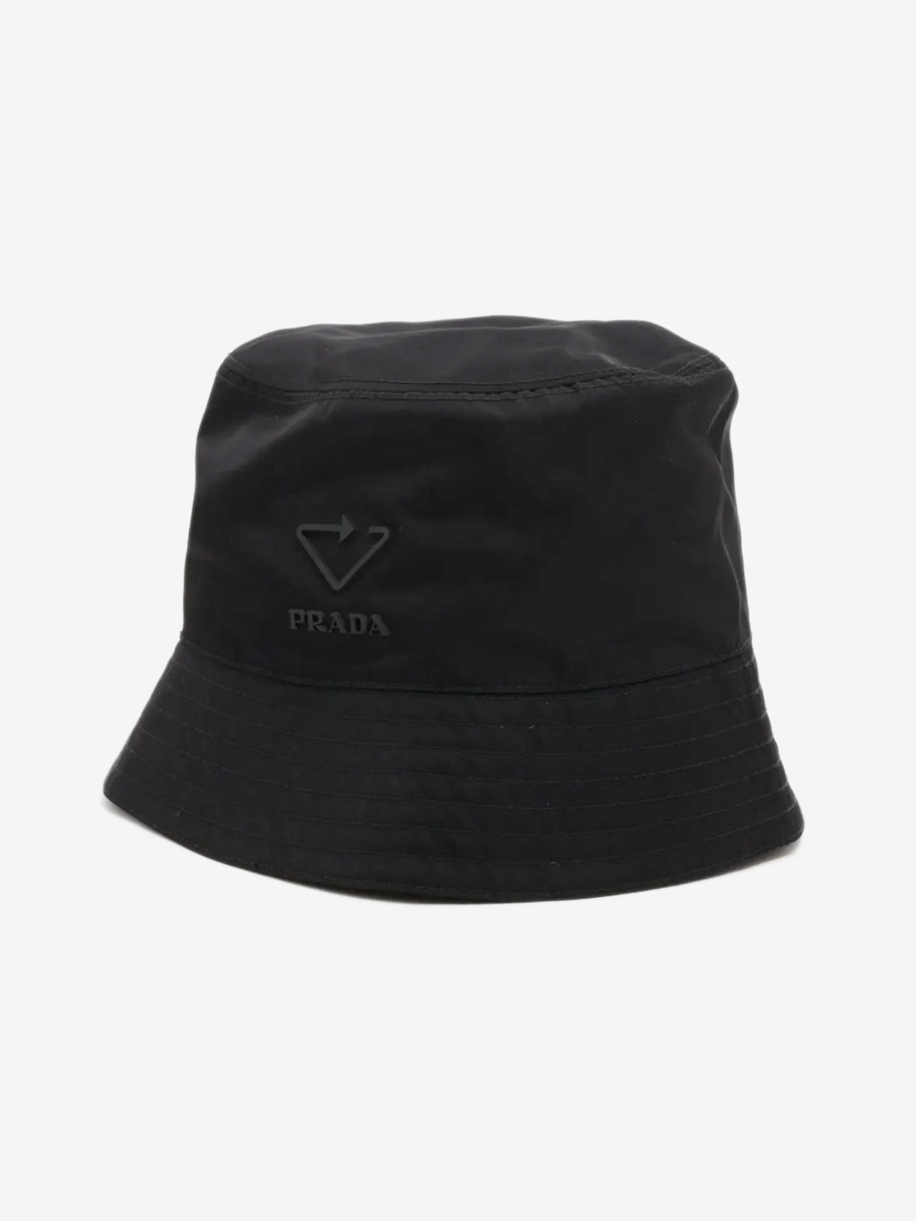 Black Re-Nylon bucket hat - size S