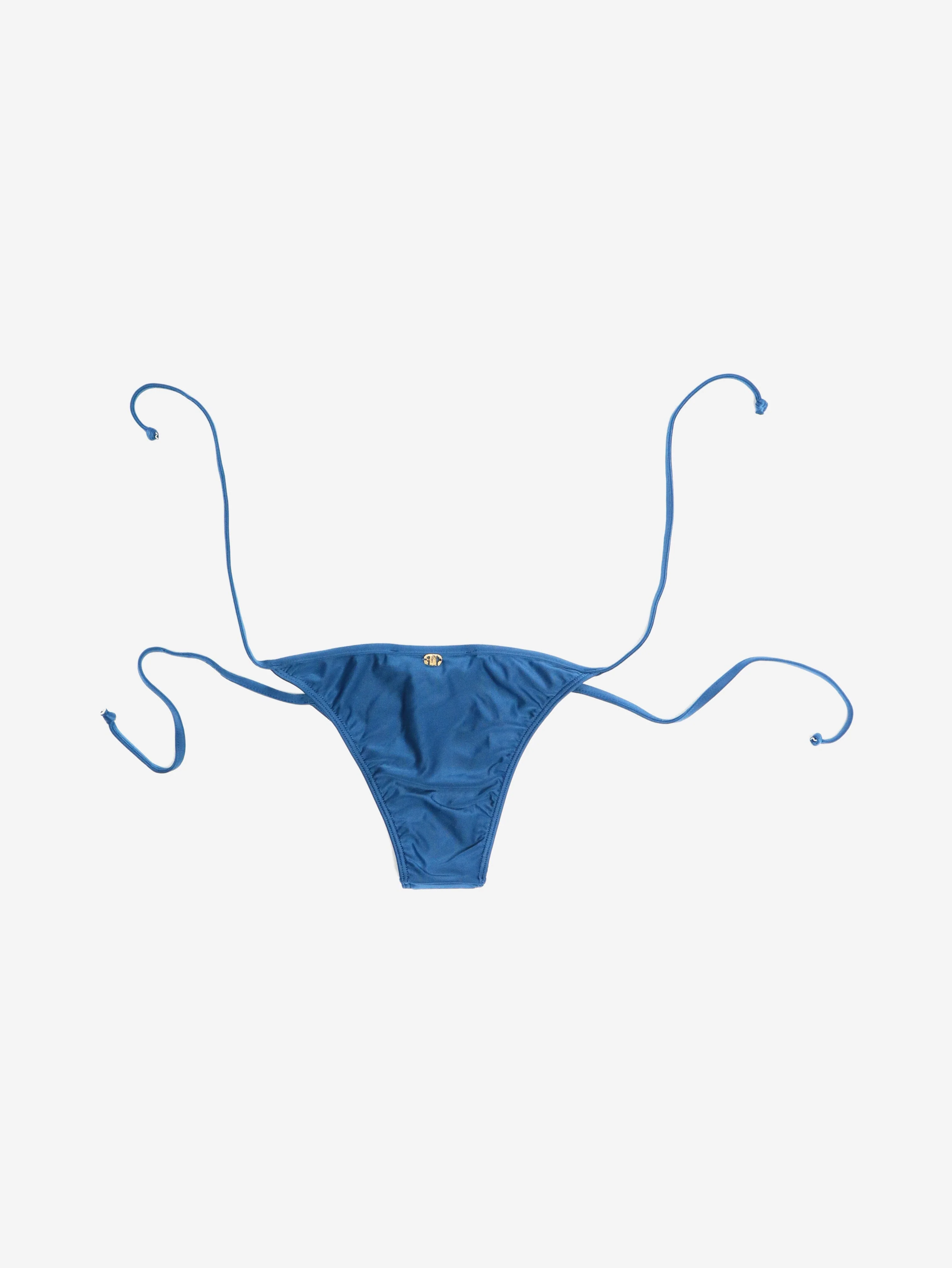 Blue bikini set with mesh detail - size M - Image 2