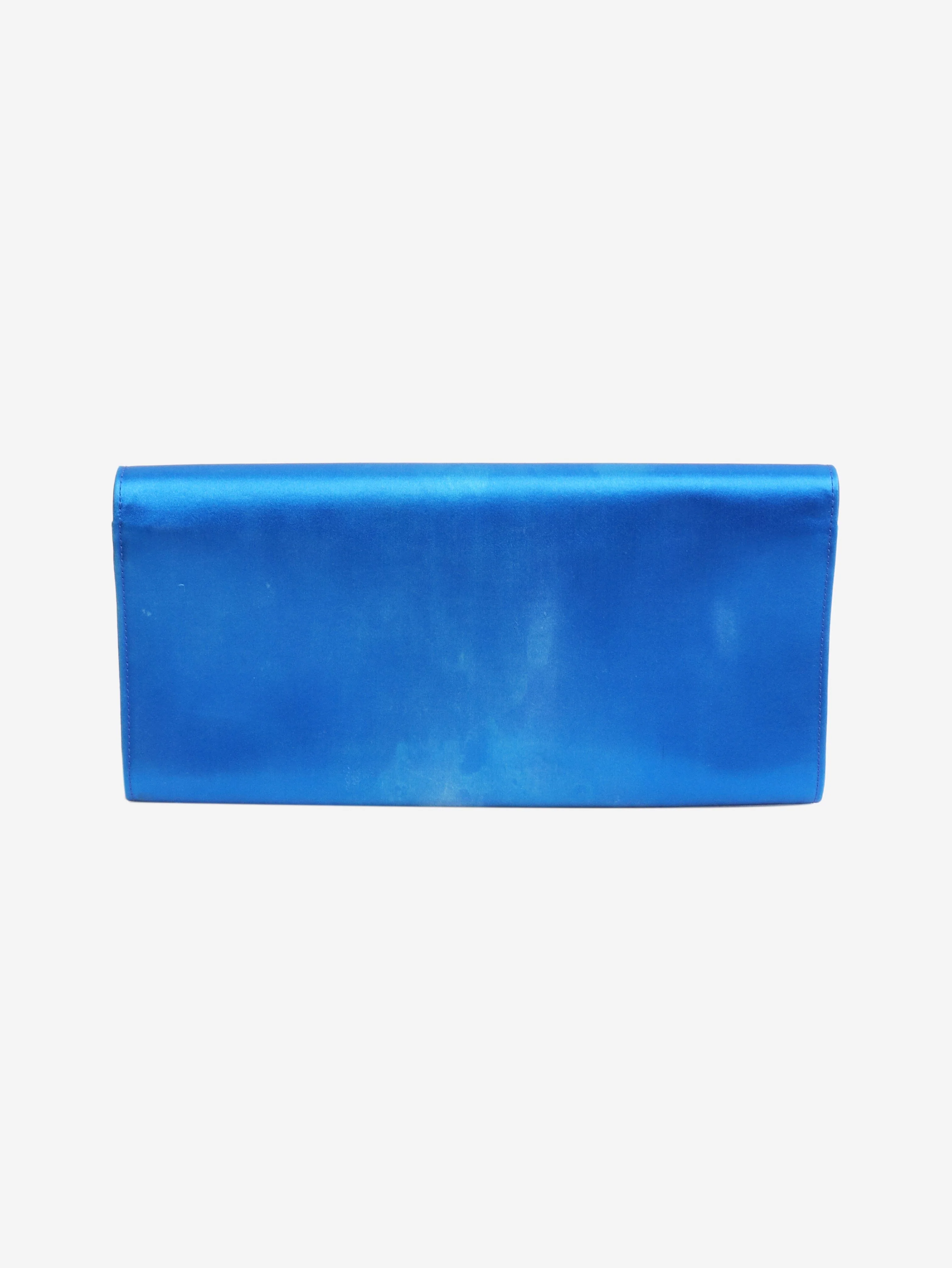 Blue GG crystal broadway clutch - Image 2