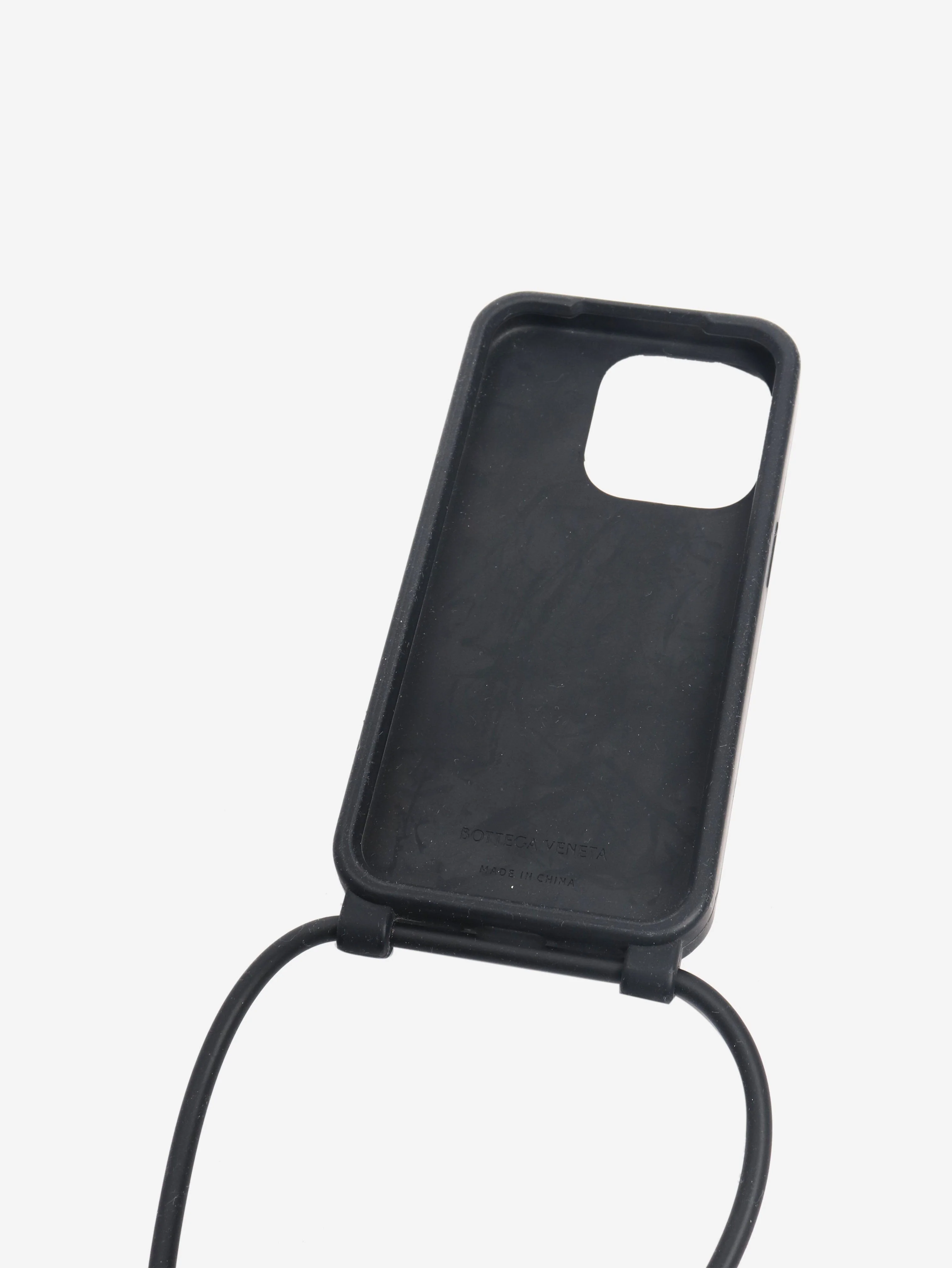Black iPhone case with strap - Image 2