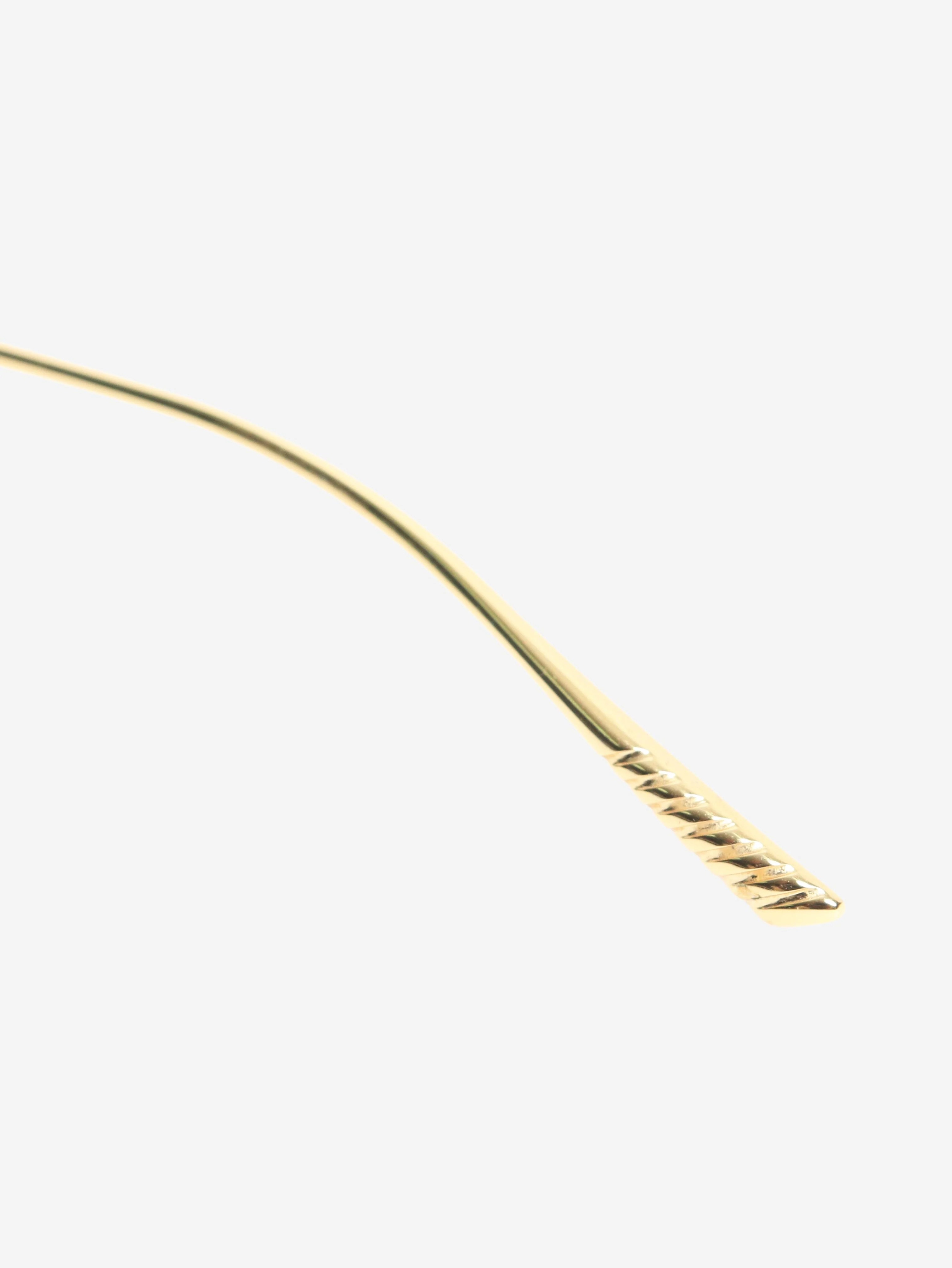 Gold aviator sunglasses - Image 6