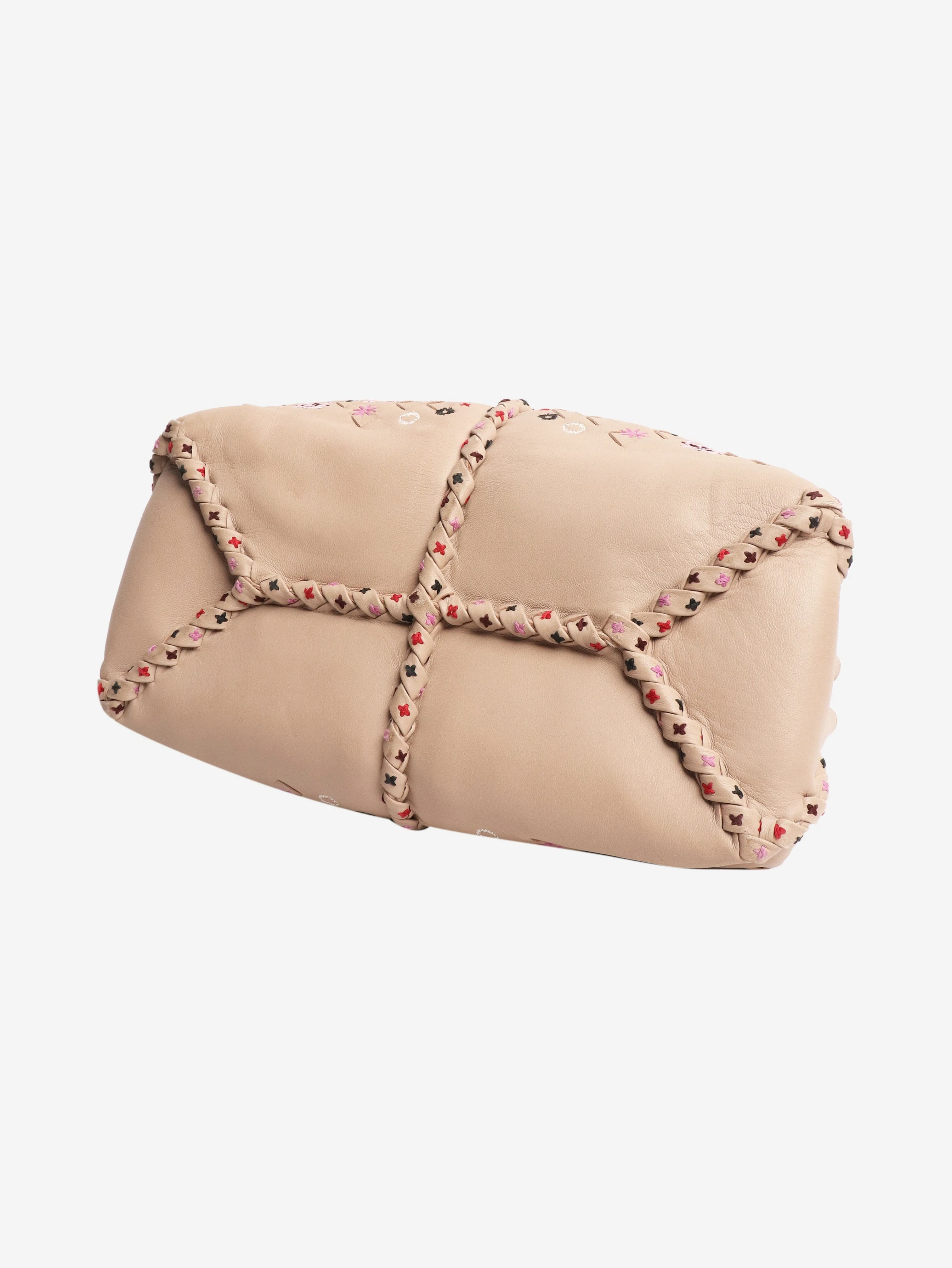 Bottega Veneta Neutral Napoli tote bag - Image 5