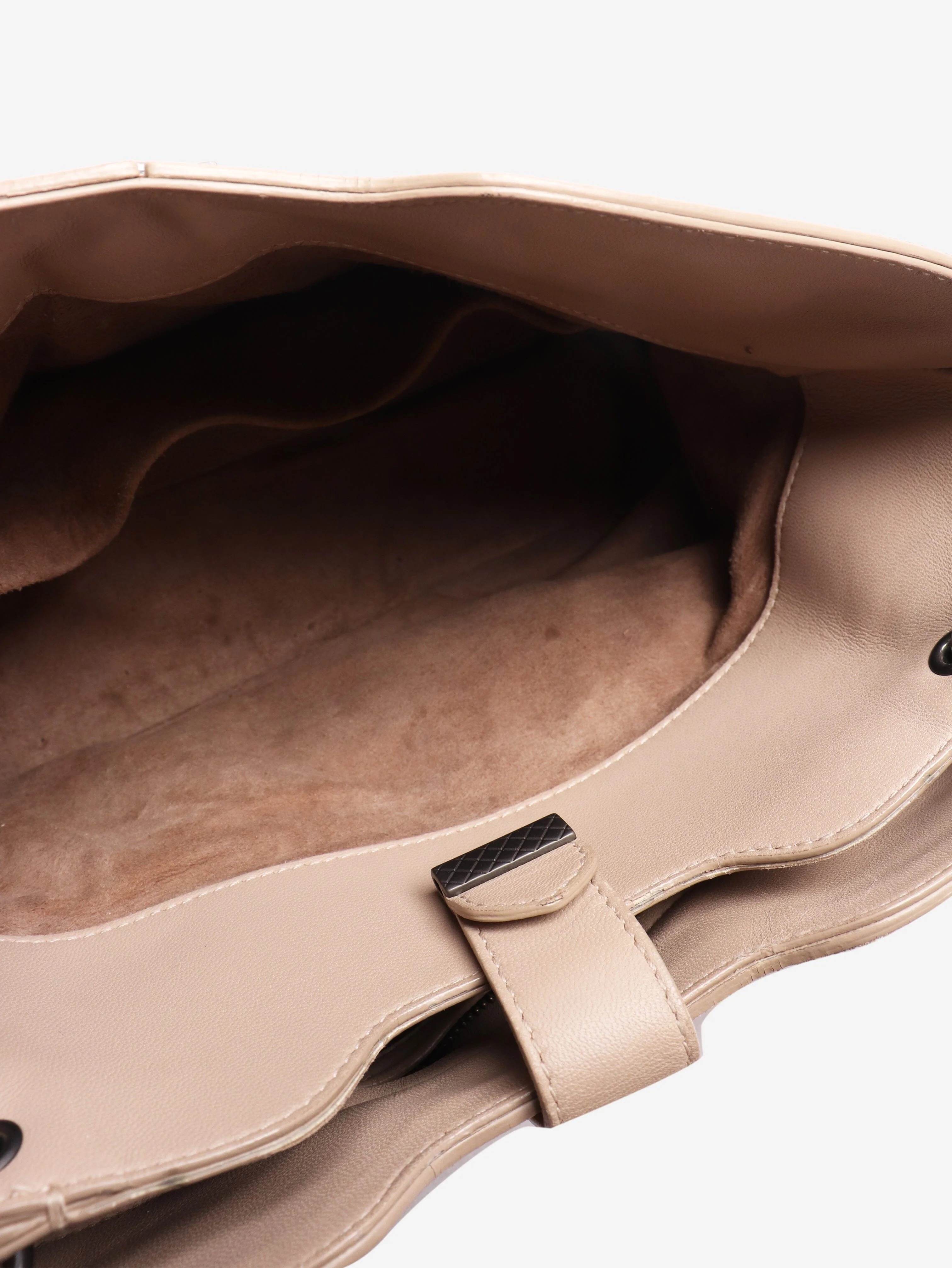 Bottega Veneta Neutral Napoli tote bag - Image 7