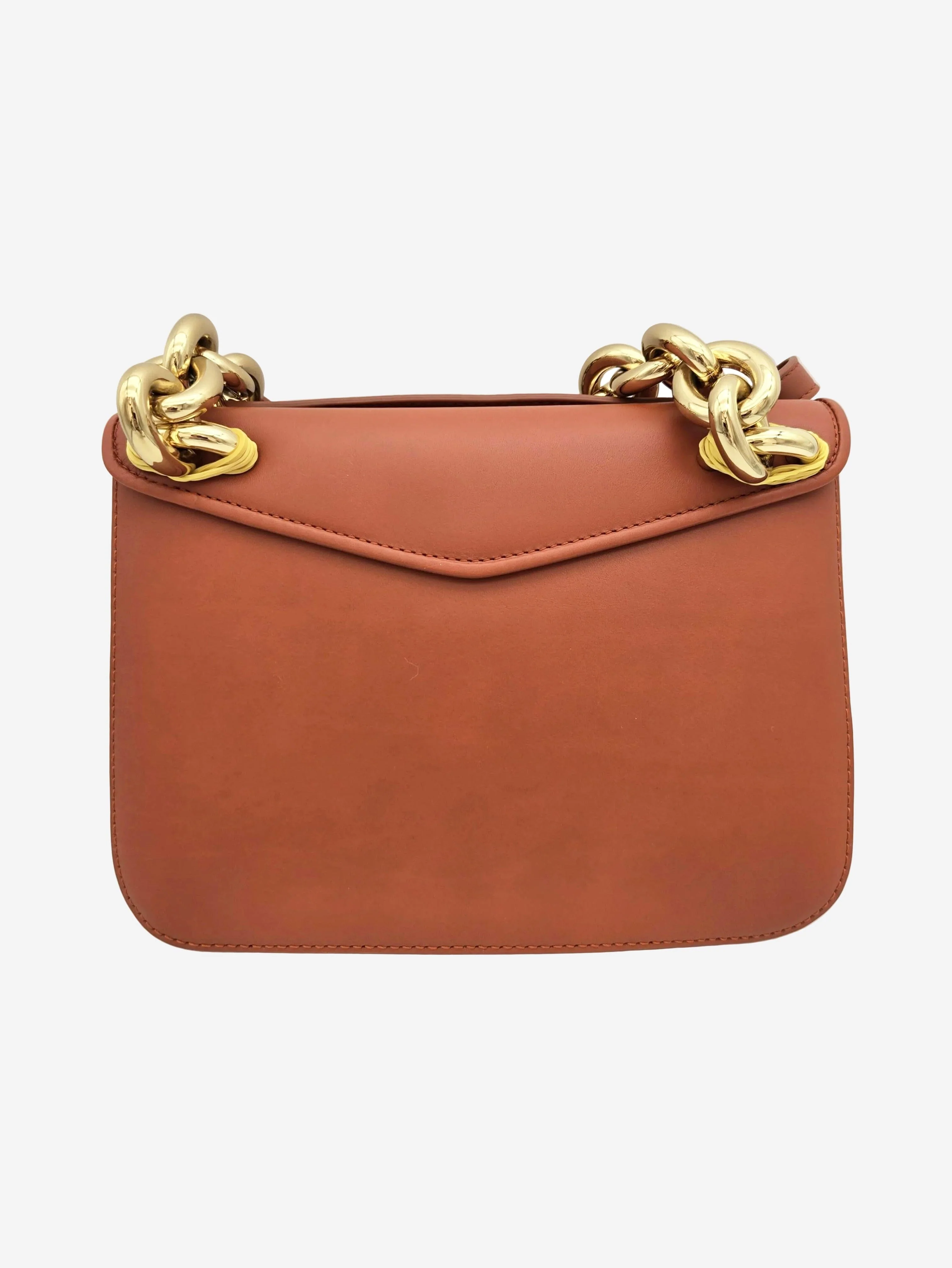 Orange Mount leather crossbody bag - Image 2