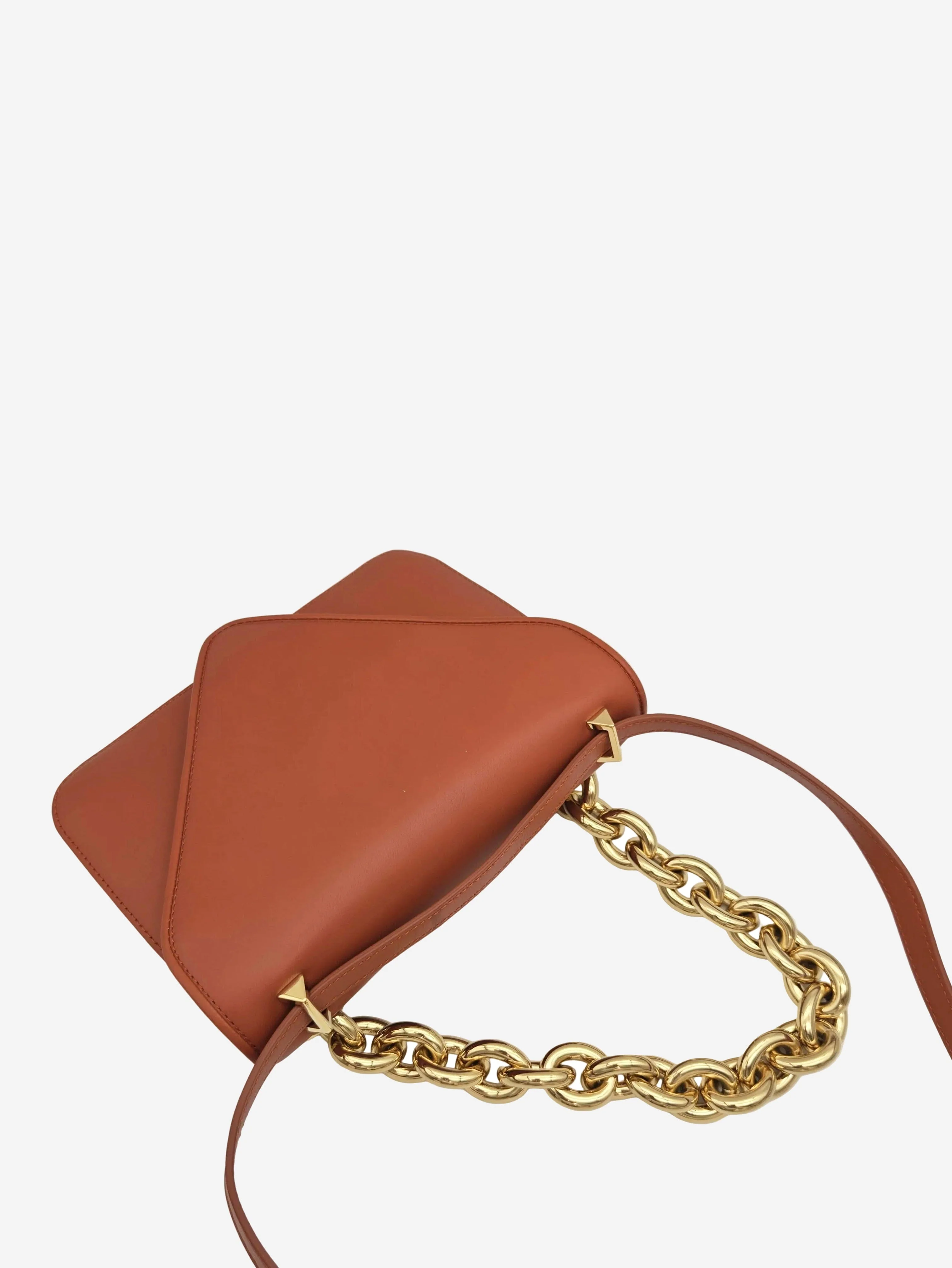 Orange Mount leather crossbody bag - Image 3