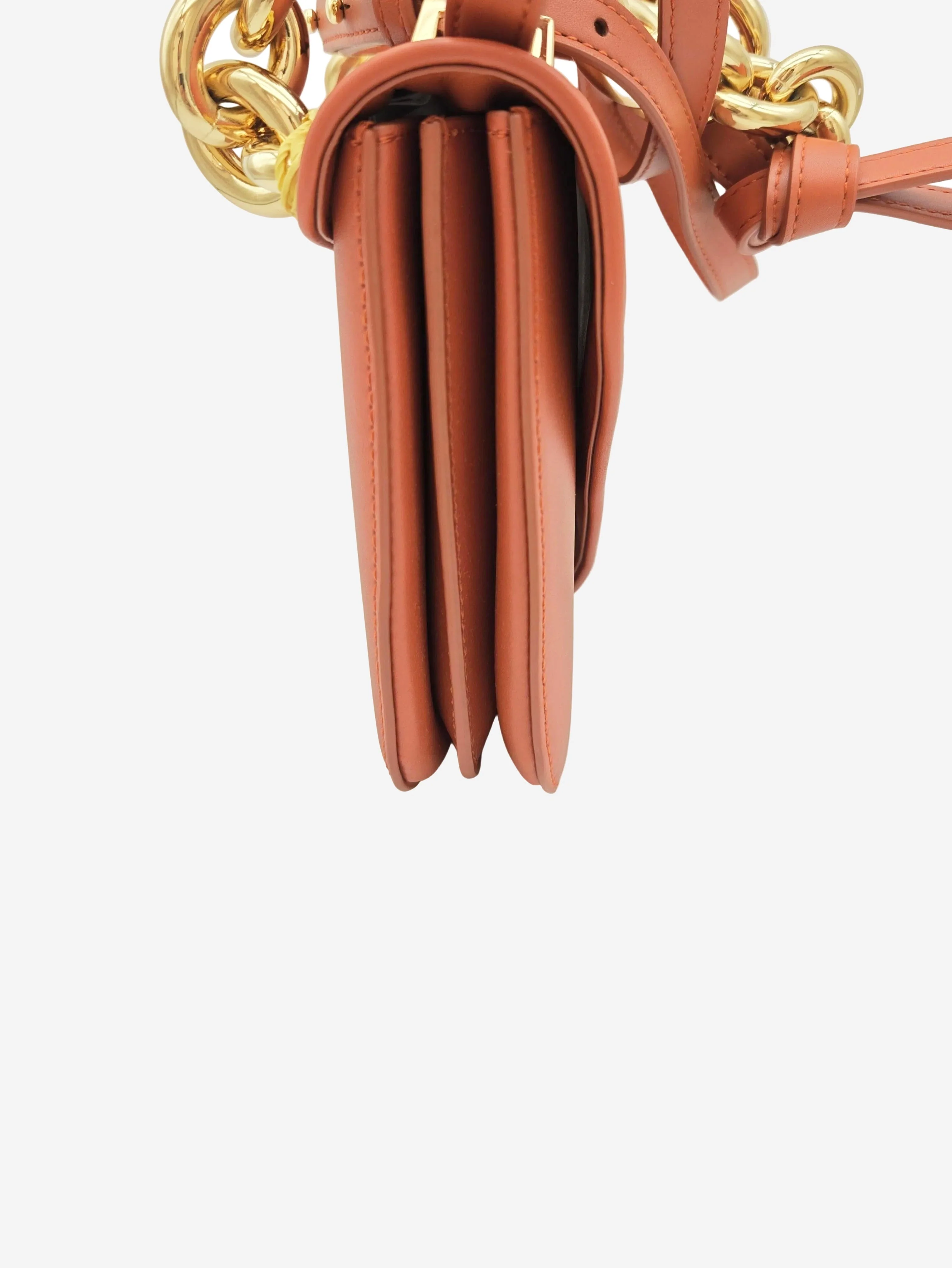 Orange Mount leather crossbody bag - Image 4