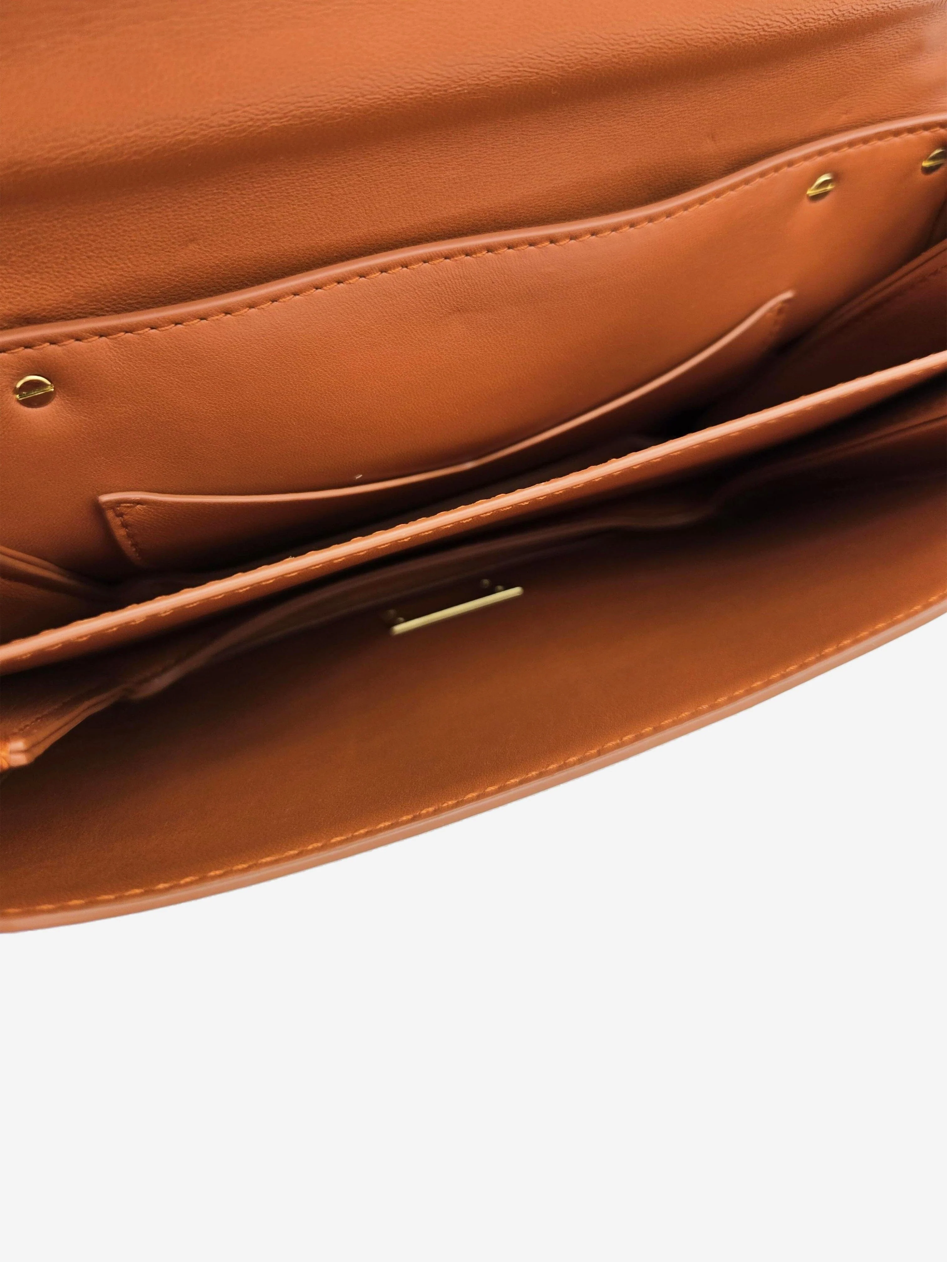 Orange Mount leather crossbody bag - Image 5