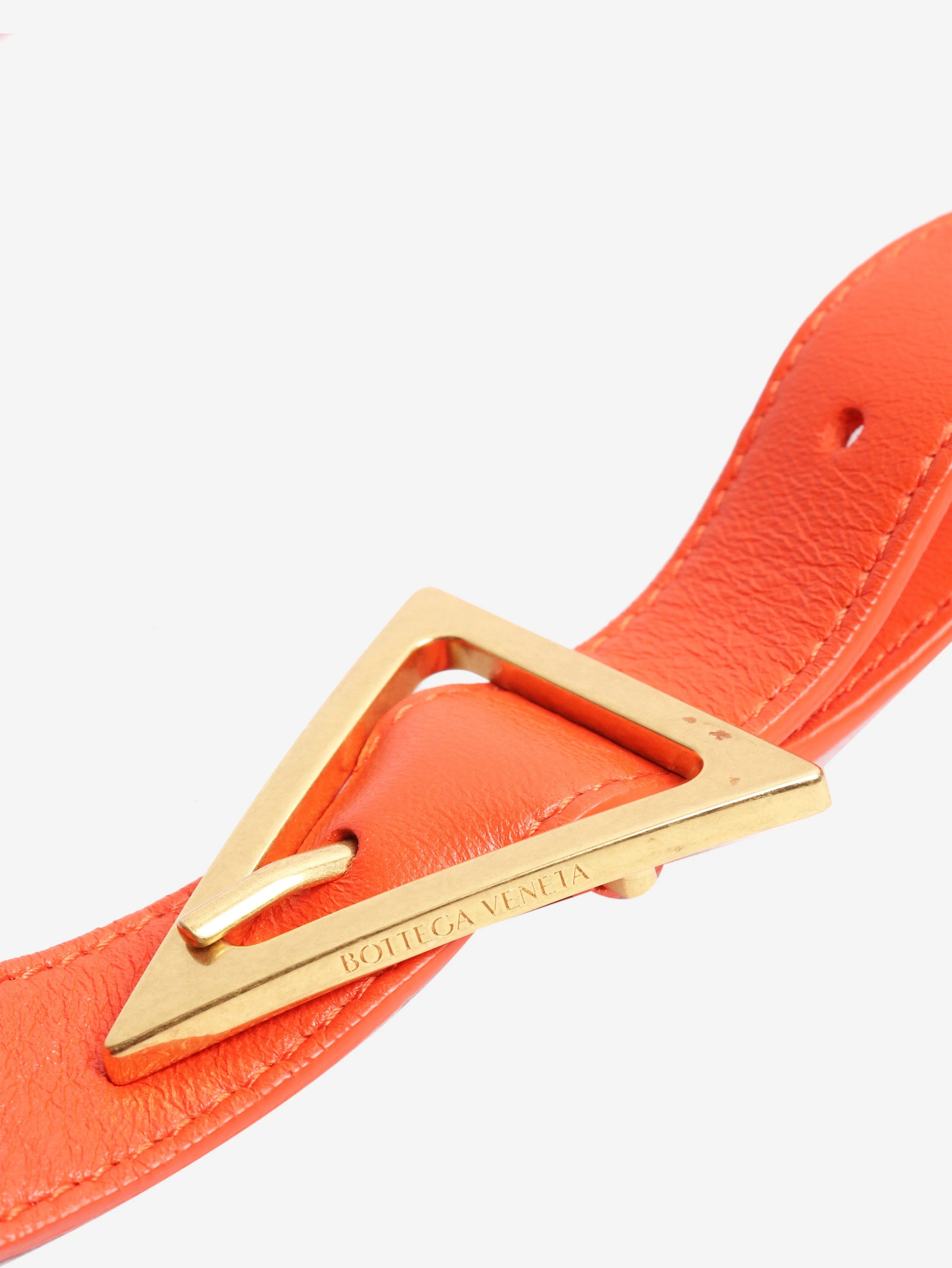 Bottega Veneta Orange padded Cassette crossbody bag - Image 7