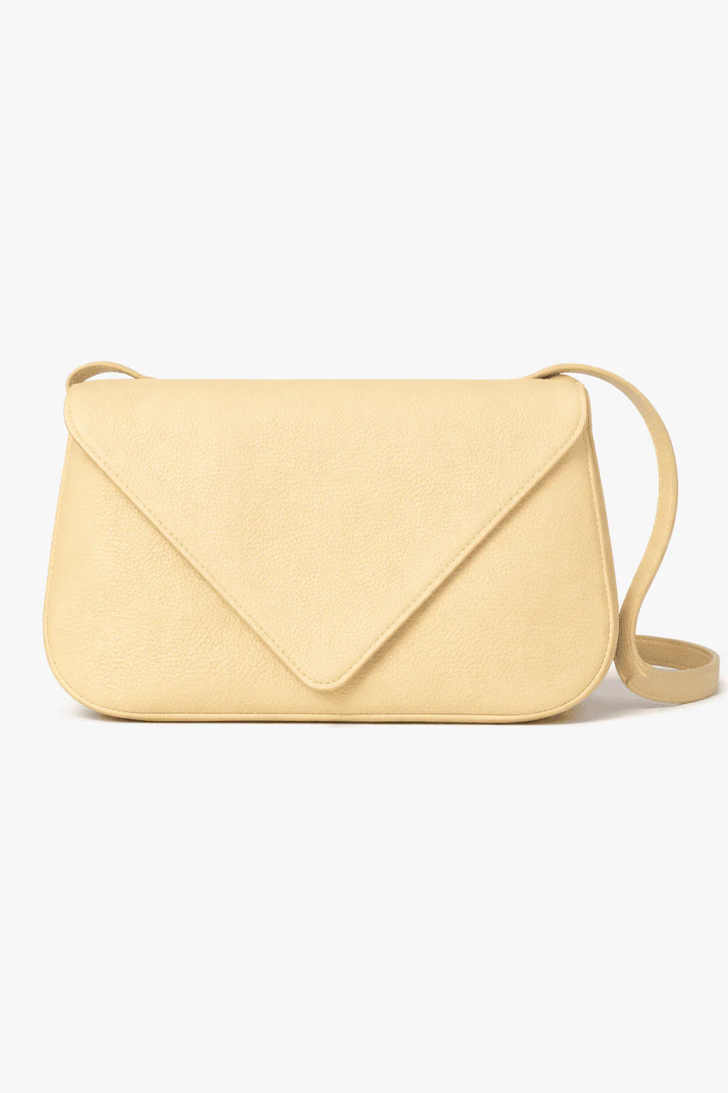 Yellow Mount leather crossbody bag