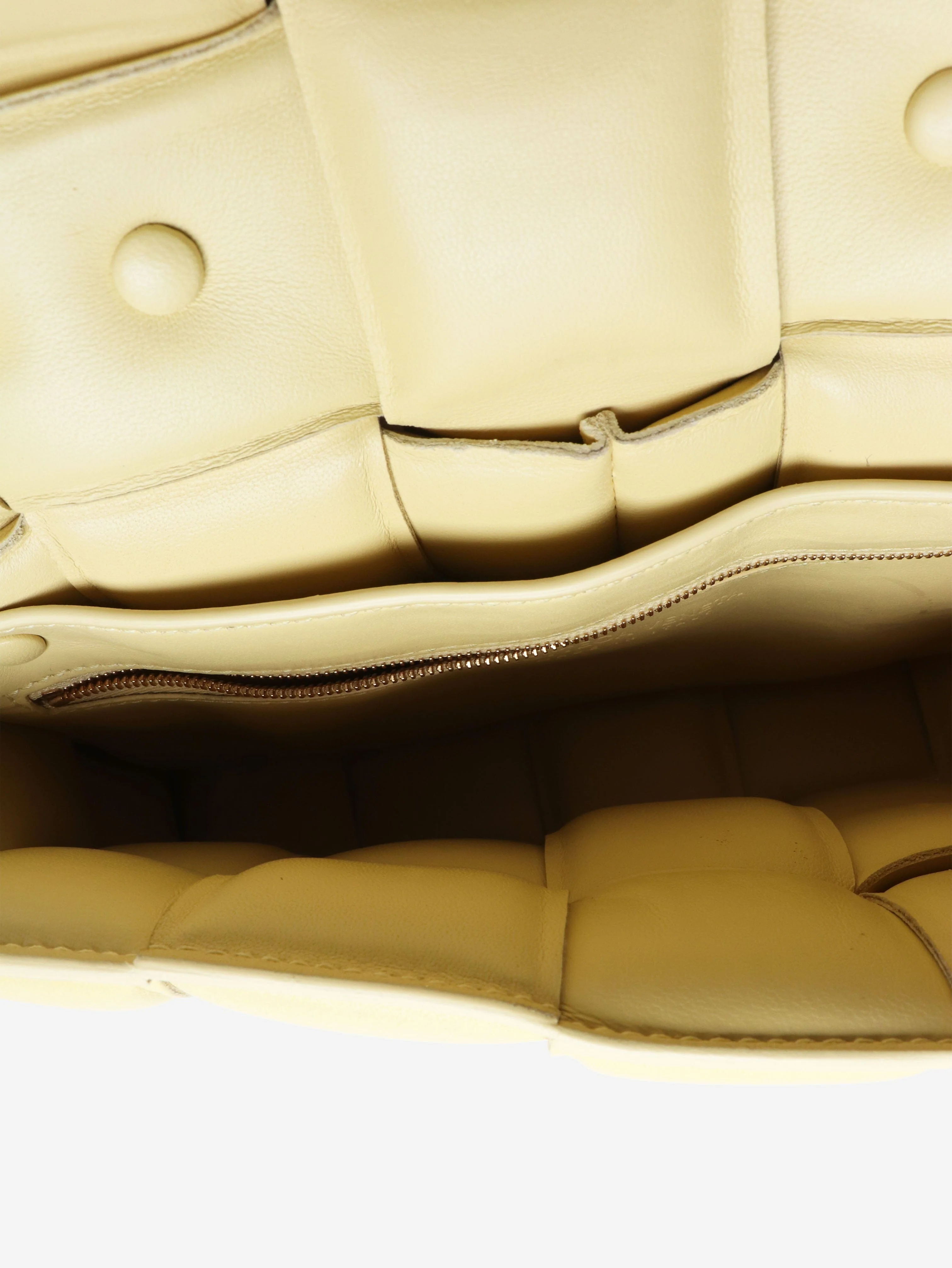 Yellow padded cassette chain bag - Image 6