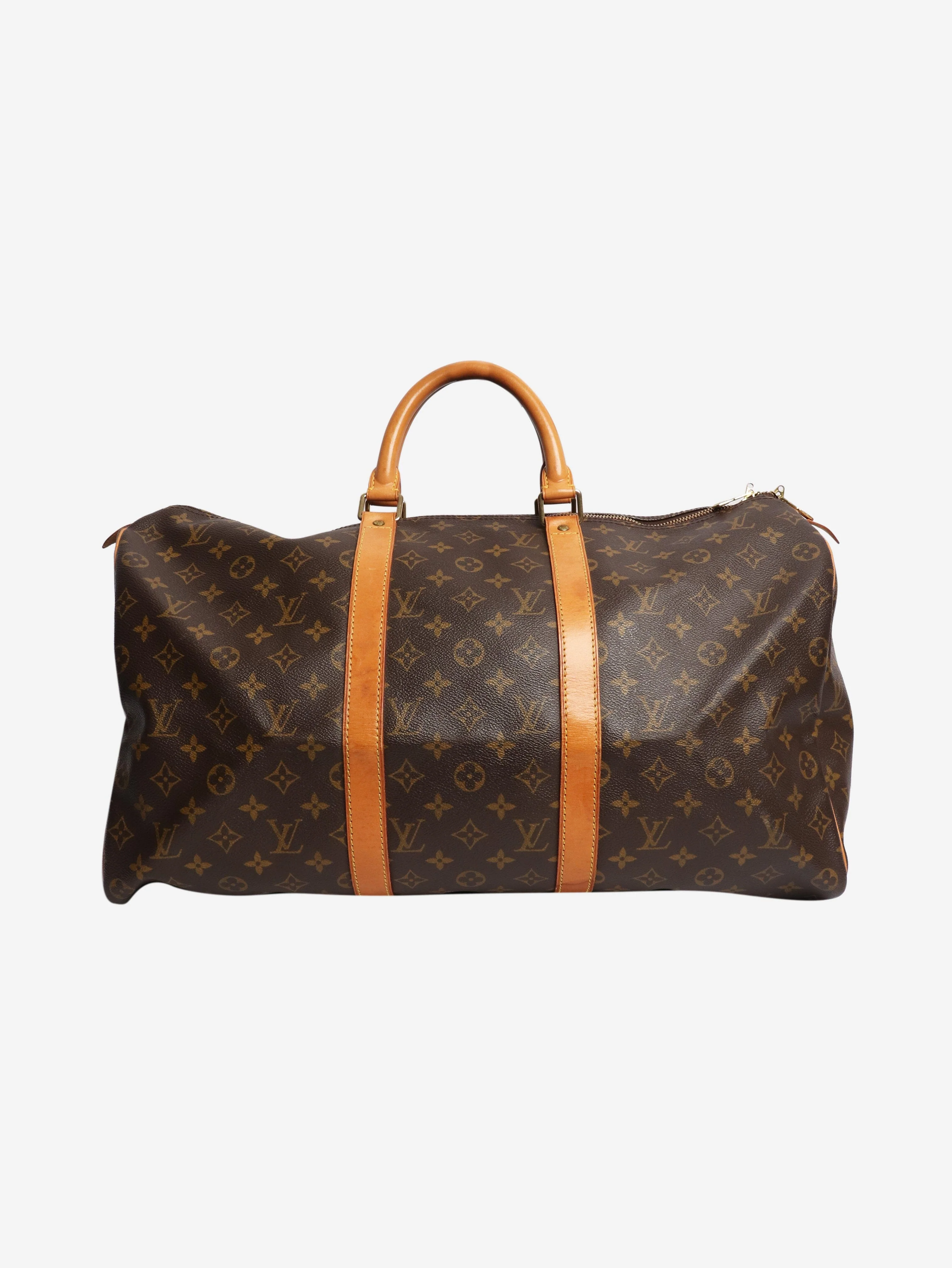 Brown 1997 Monogram Keepall travel duffle bag