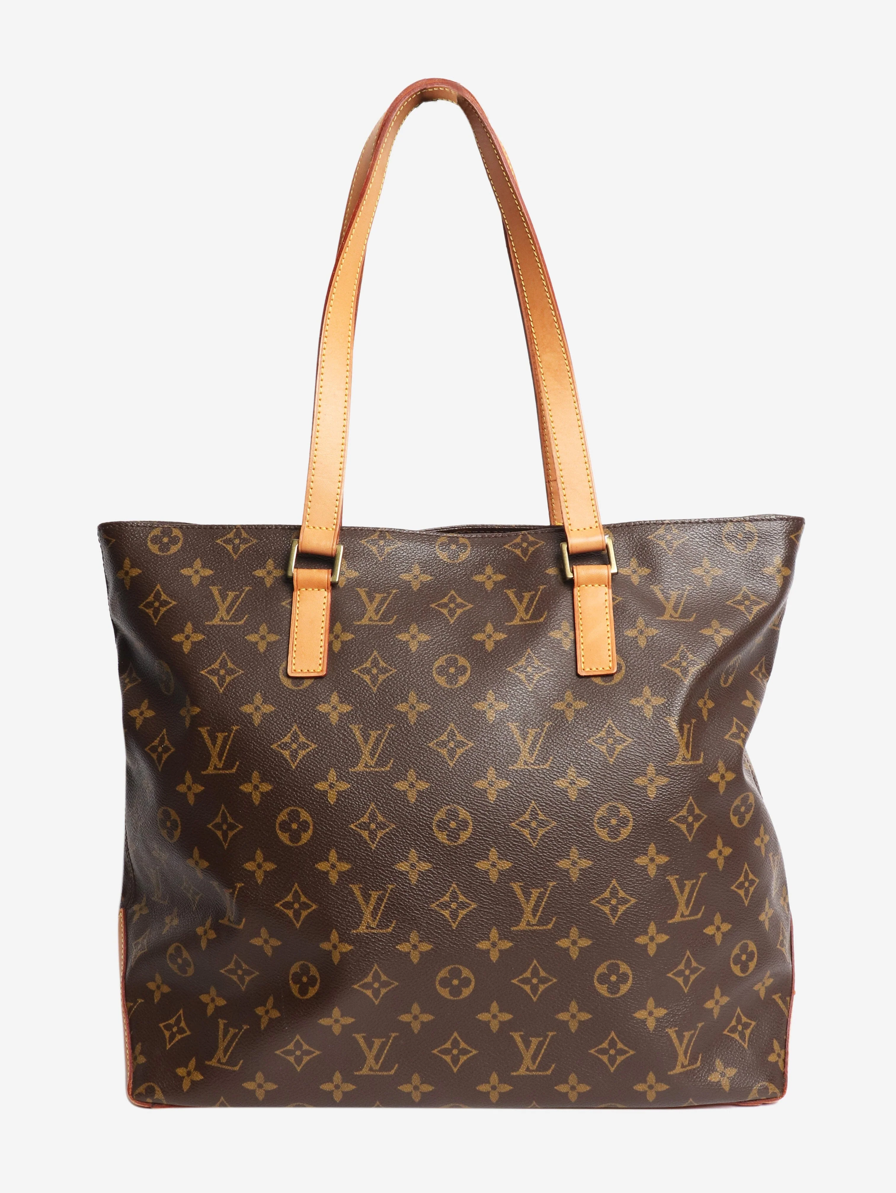 Brown 2002 Monogram Cabas Mezzo tote - Image 3