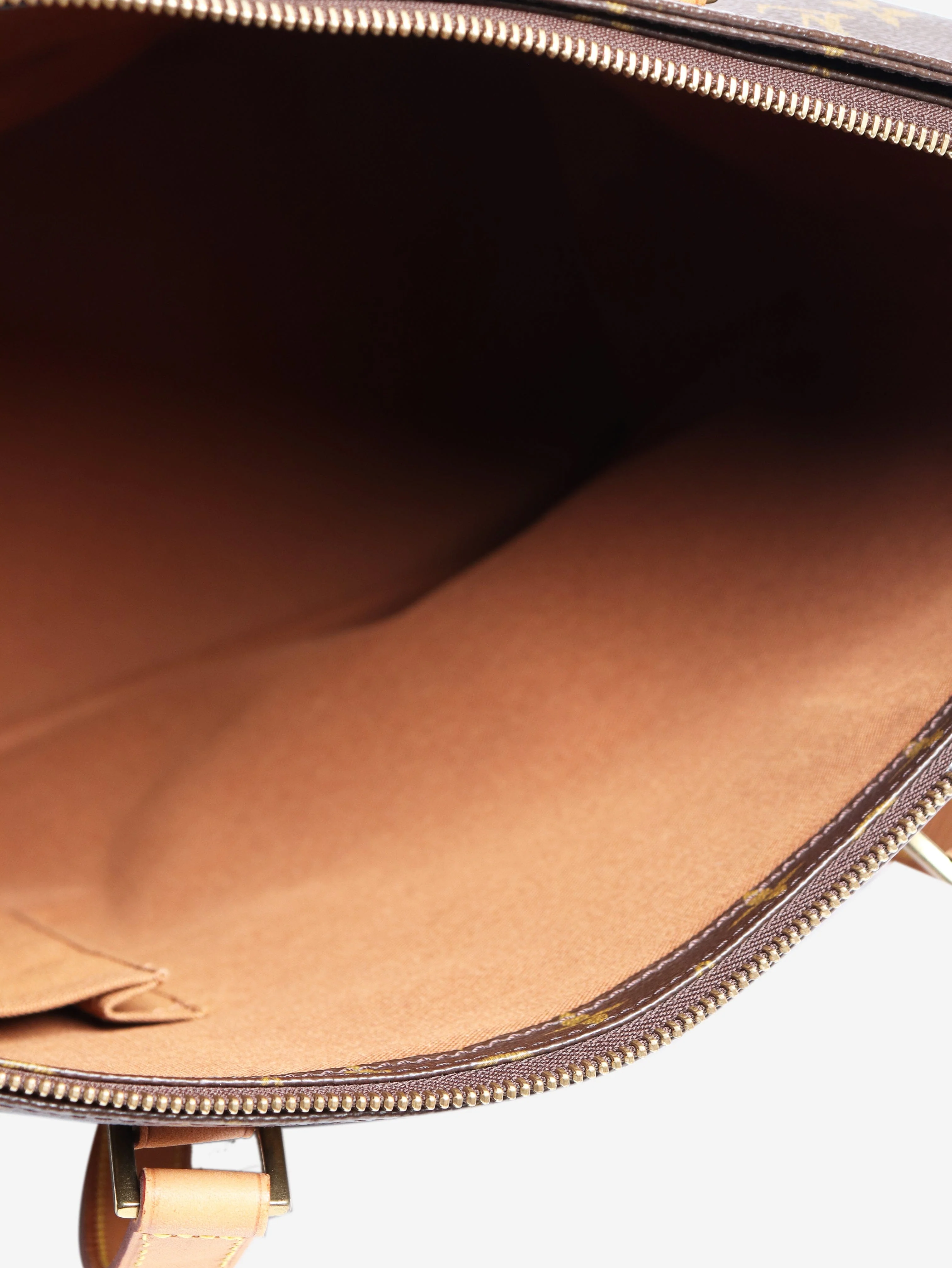 Brown 2002 Monogram Cabas Mezzo tote - Image 4