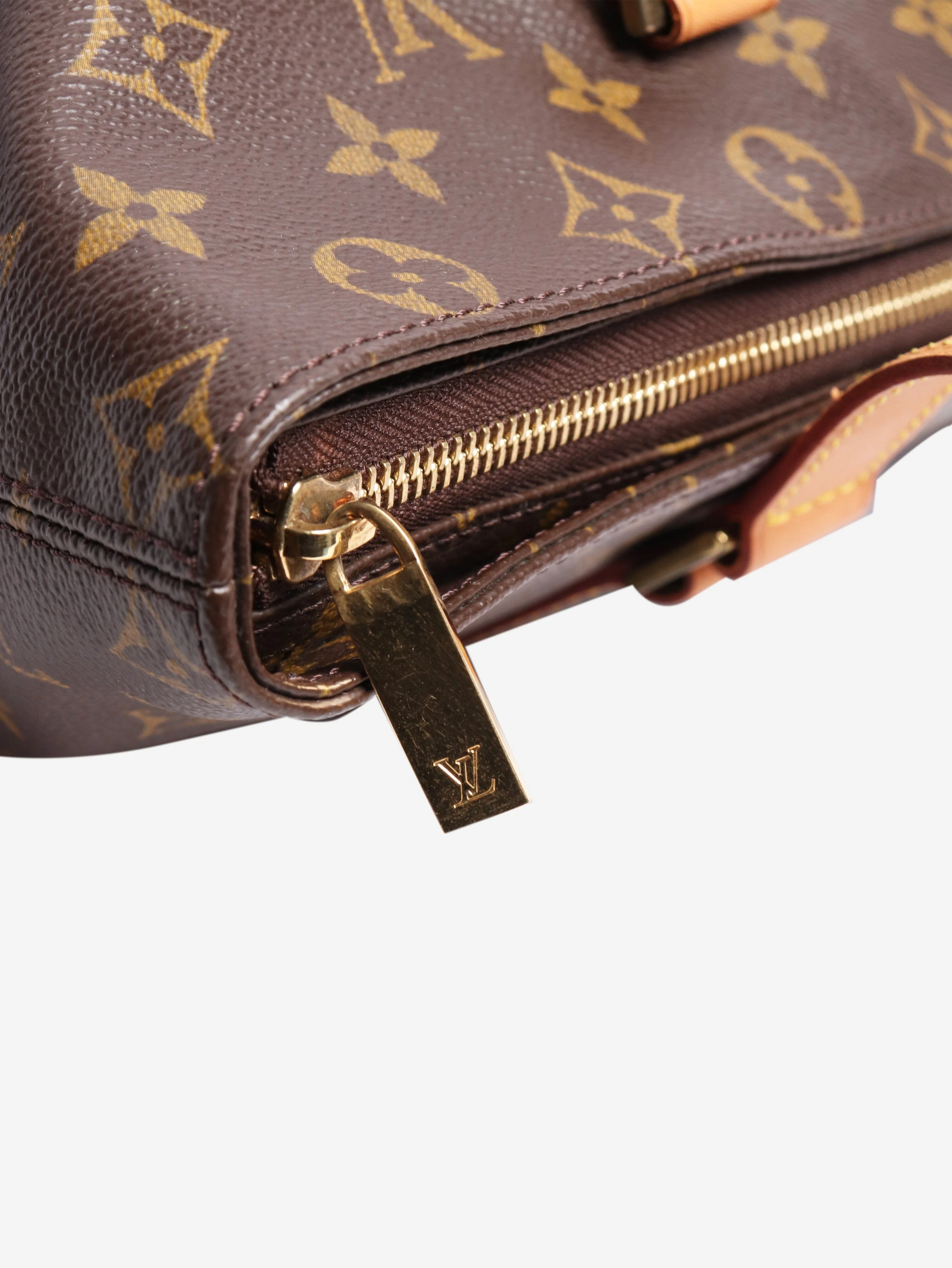 Brown 2002 Monogram Cabas Mezzo tote - Image 7