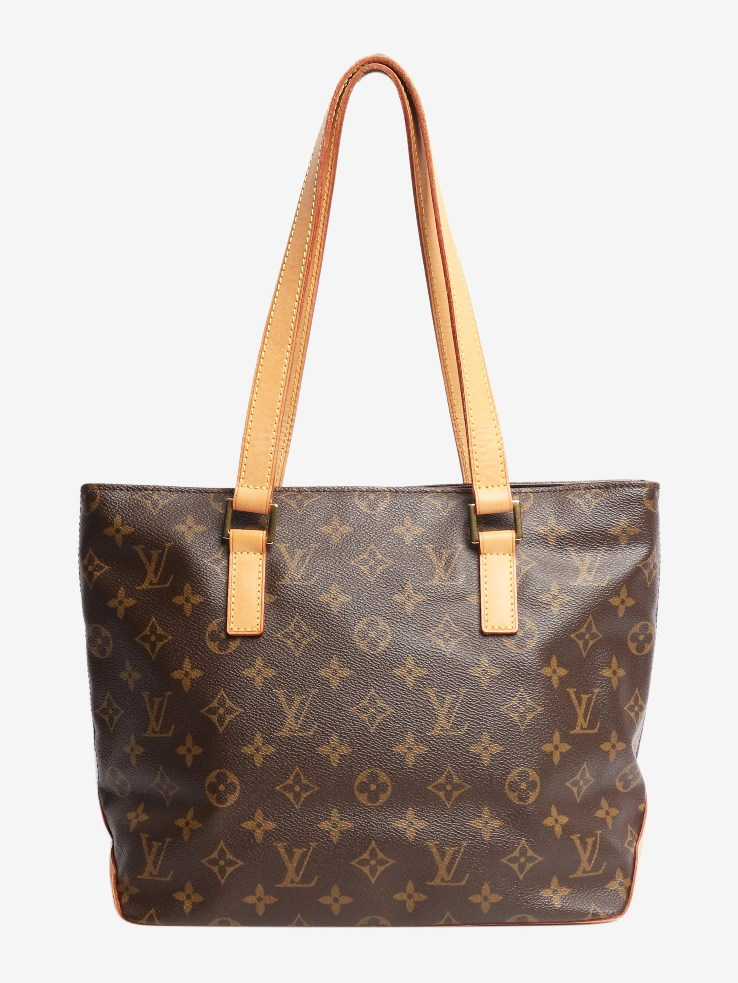 Brown 2005 Monogram Cabas Piano tote
