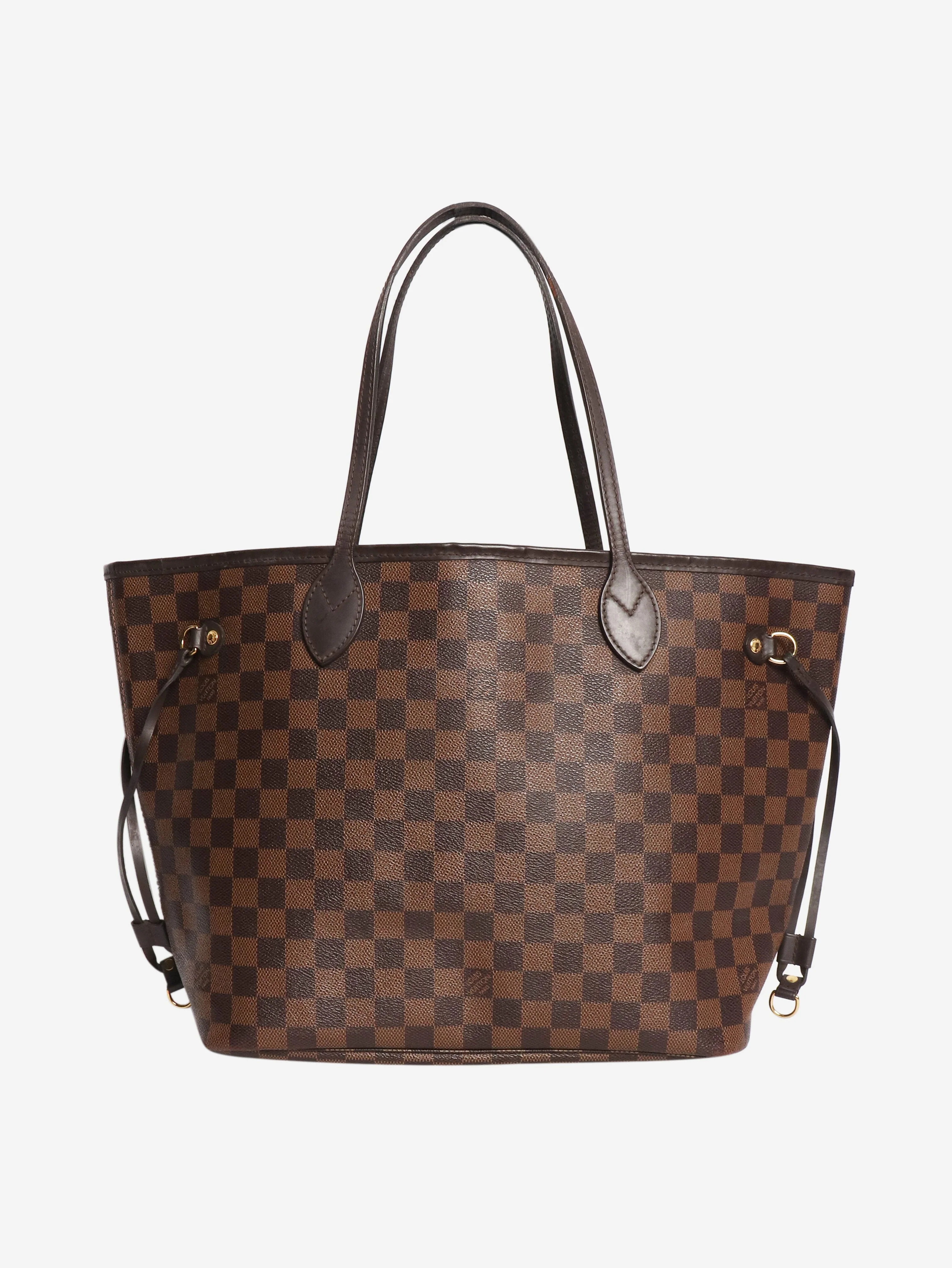 Brown 2009 Damier Ebene Neverfull MM bag