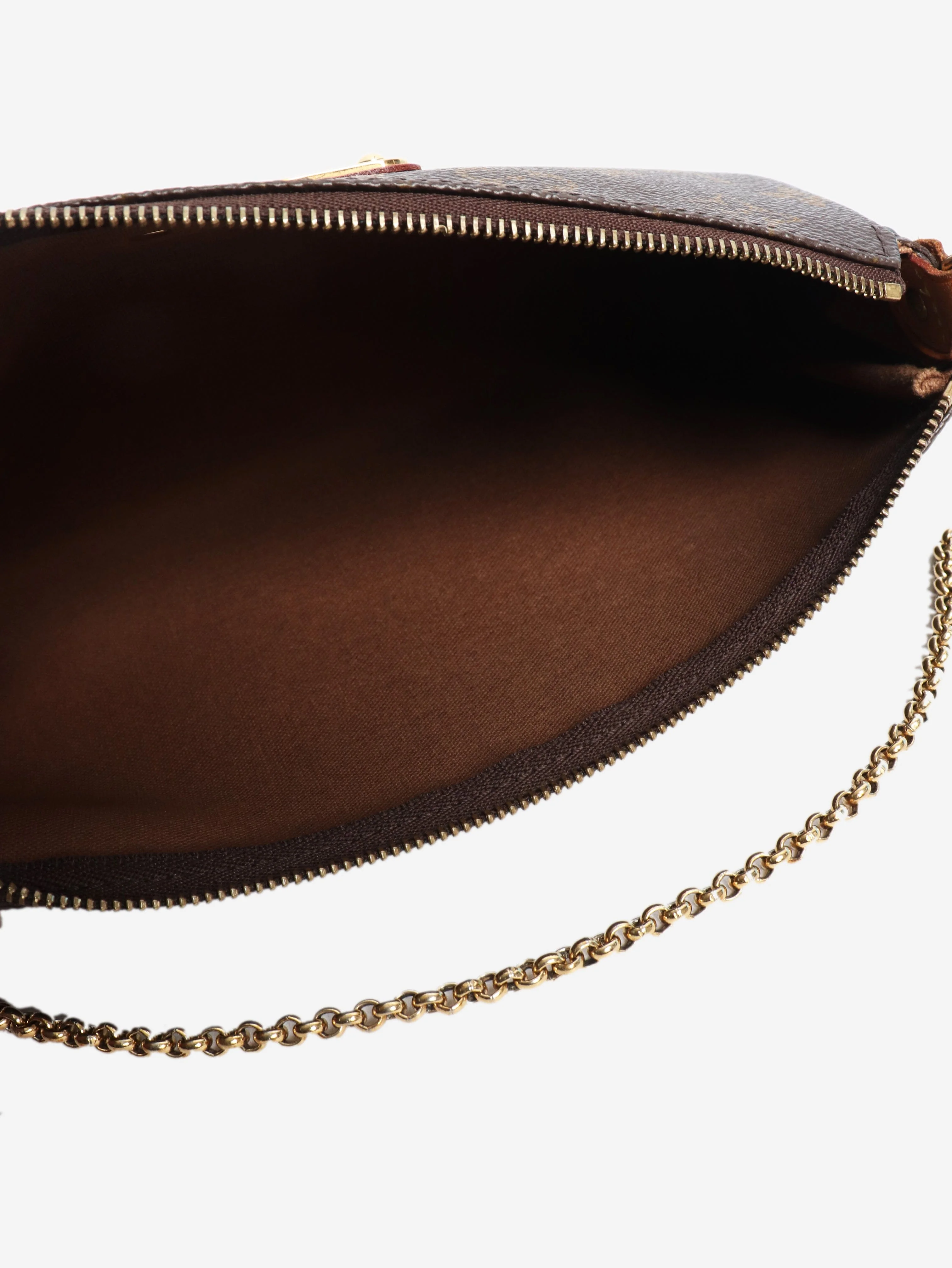 Brown 2011 Eva clutch bag - Image 7