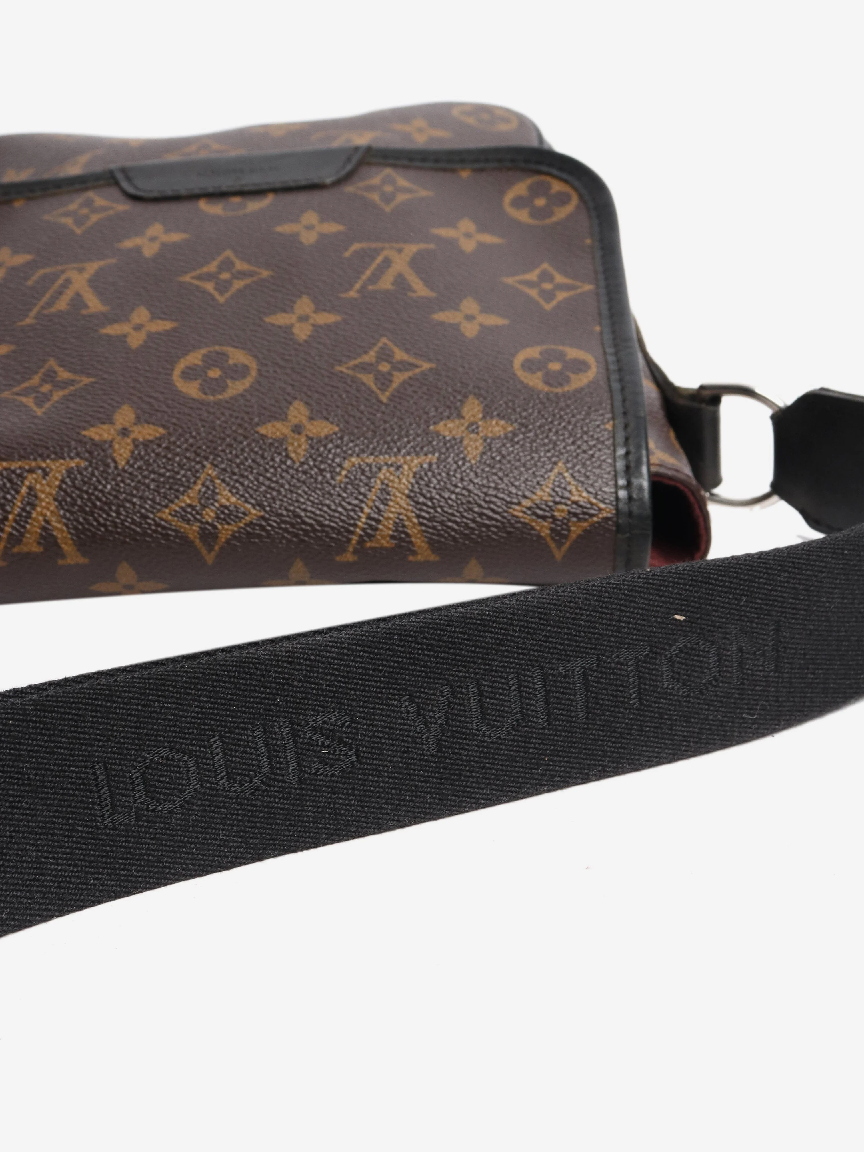 Brown 2011 Monogram Macassar Bass PM messenger bag - Image 7