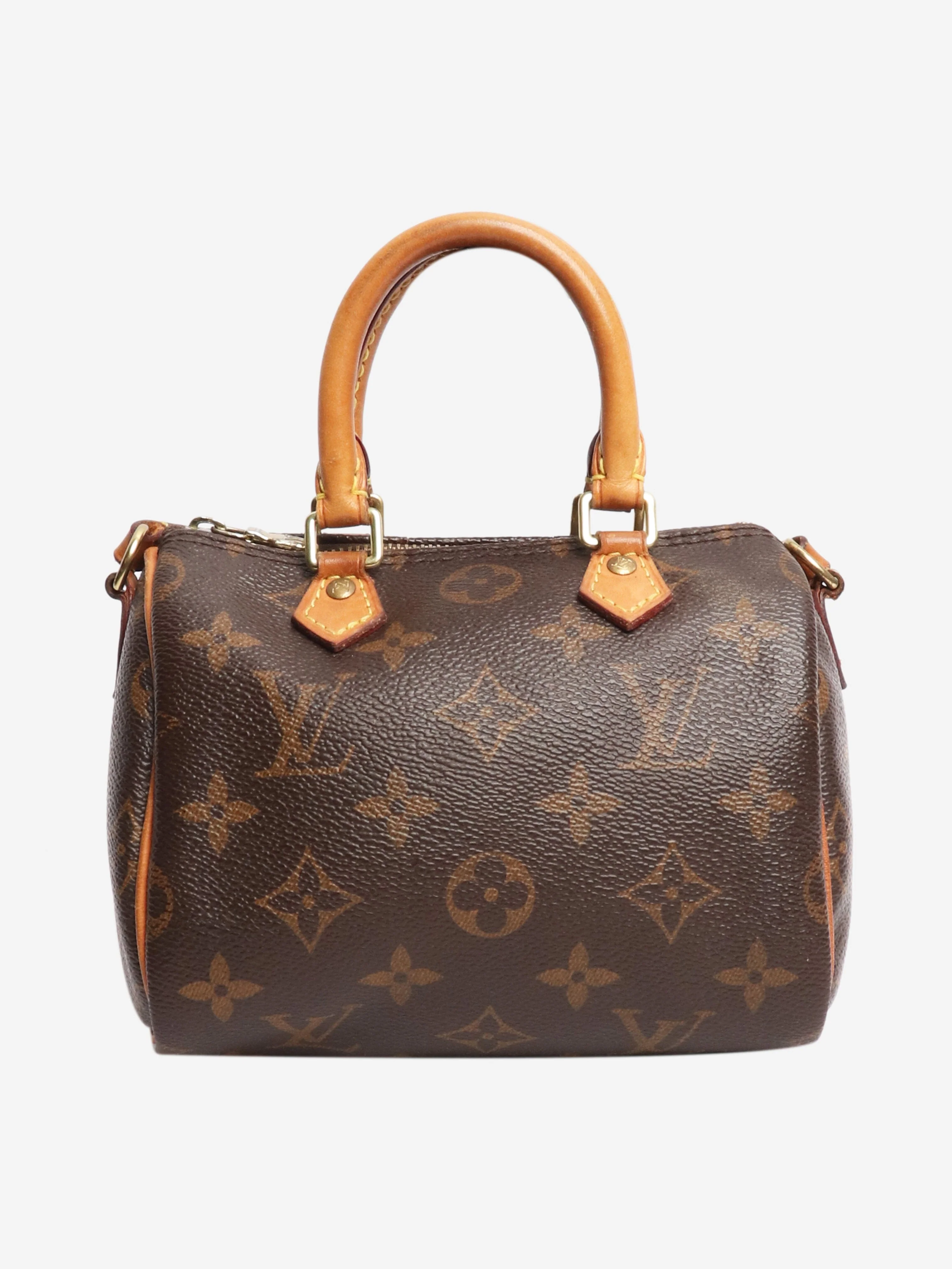 Brown 2015 Monogram Nano Speedy bag - Image 4