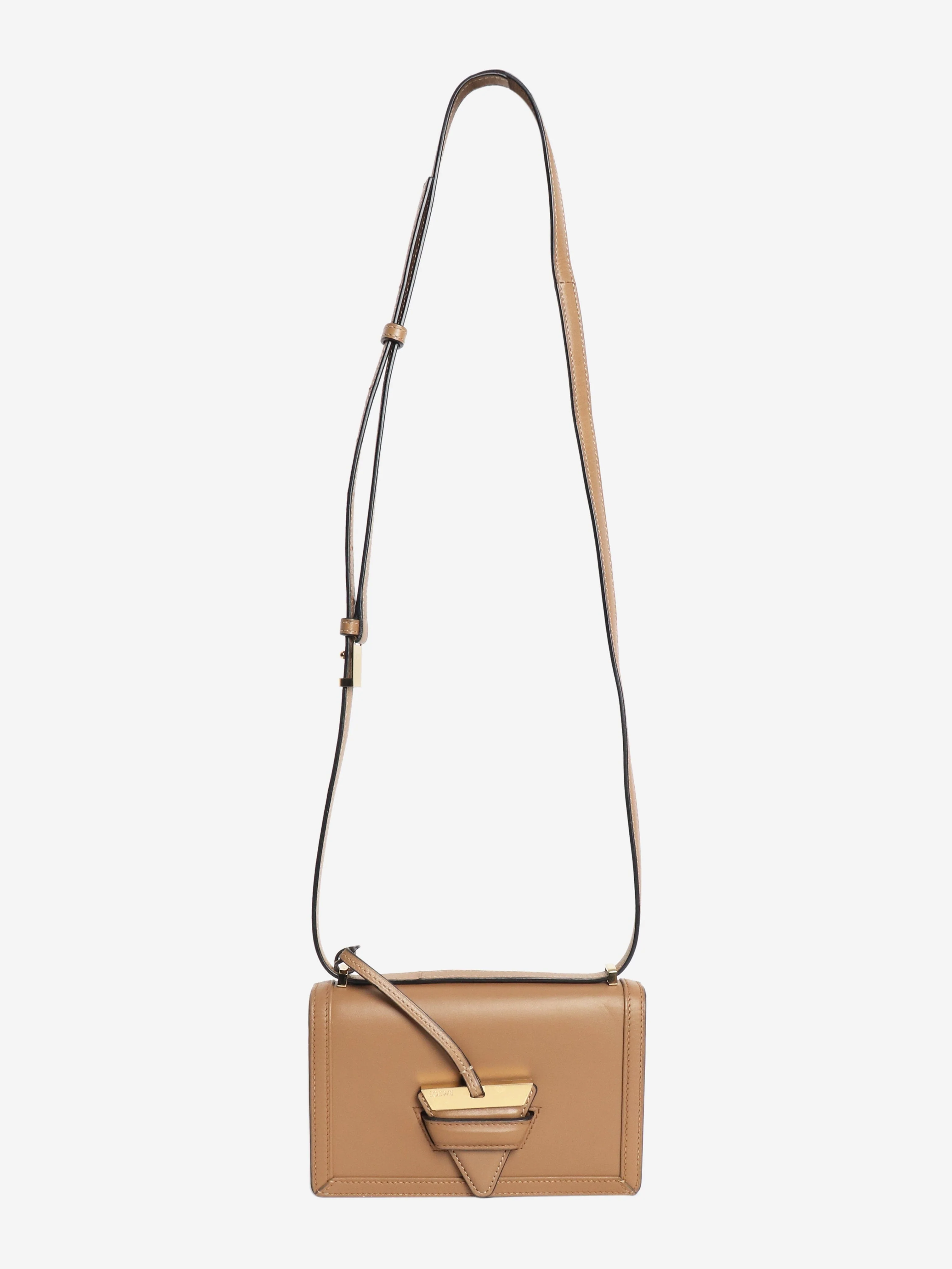 Brown Barcelona leather crossbody bag - Image 2